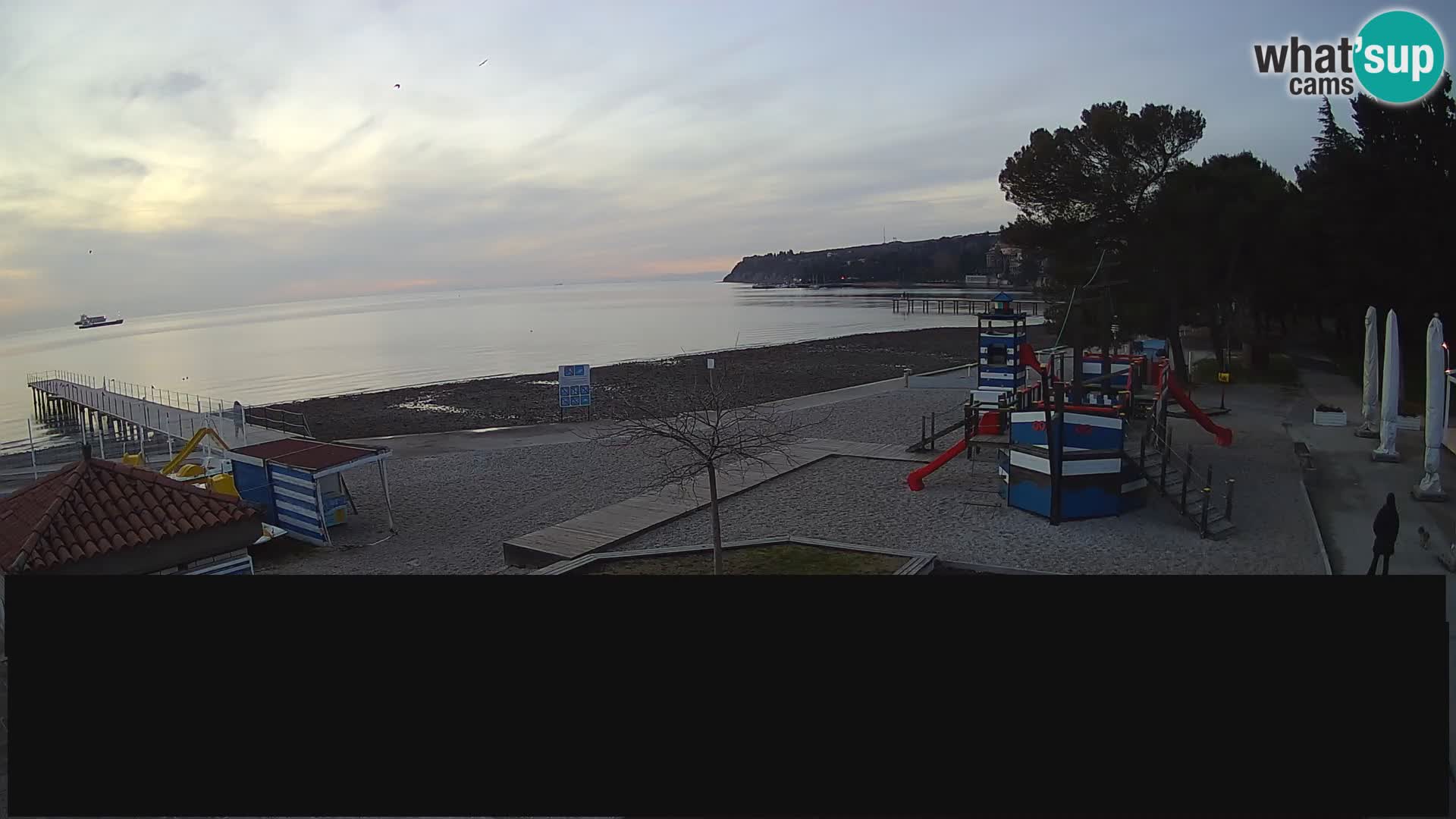 Cámara web en vivo Ankaran – Adria Ankaran Hotel & Resort – Eslovenia