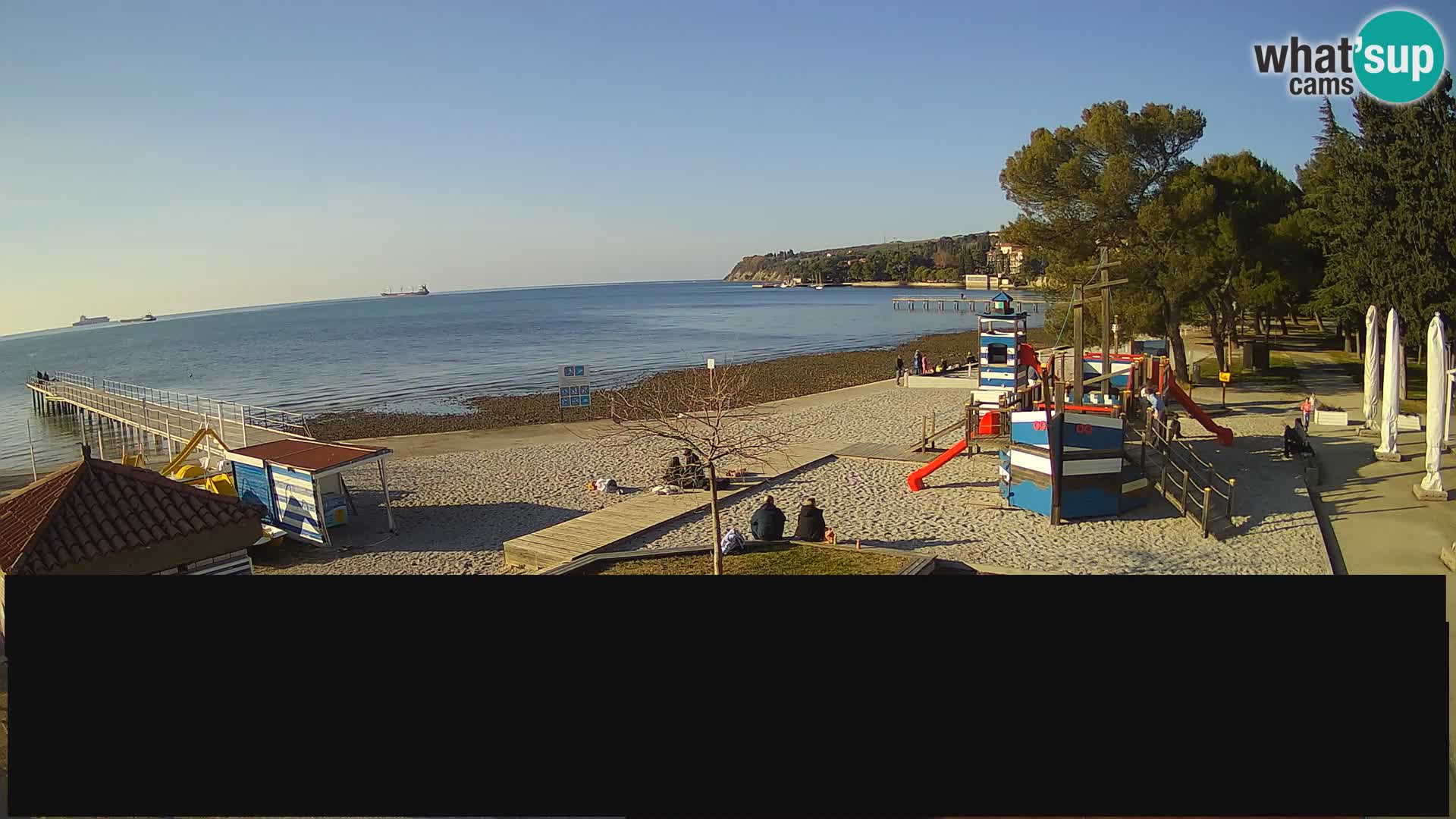 Cámara web en vivo Ankaran – Adria Ankaran Hotel & Resort – Eslovenia