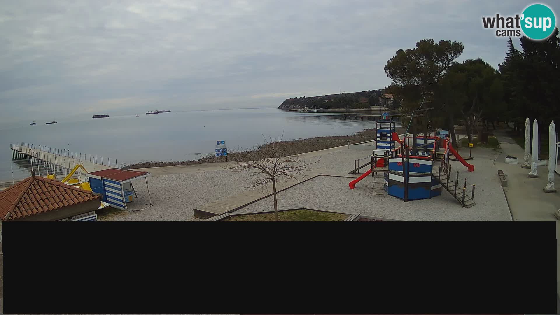Webcam en direct Ankaran – Adria Ankaran Hotel & Resort – Slovénie