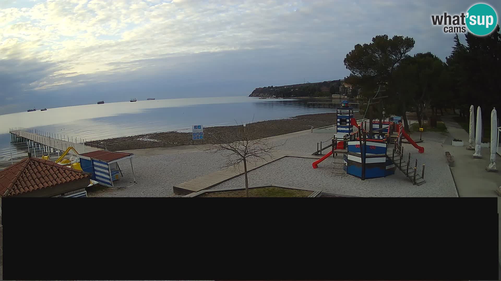 Web kamera uživo Ankaran – Adria Ankaran Hotel & Resort – Slovenija