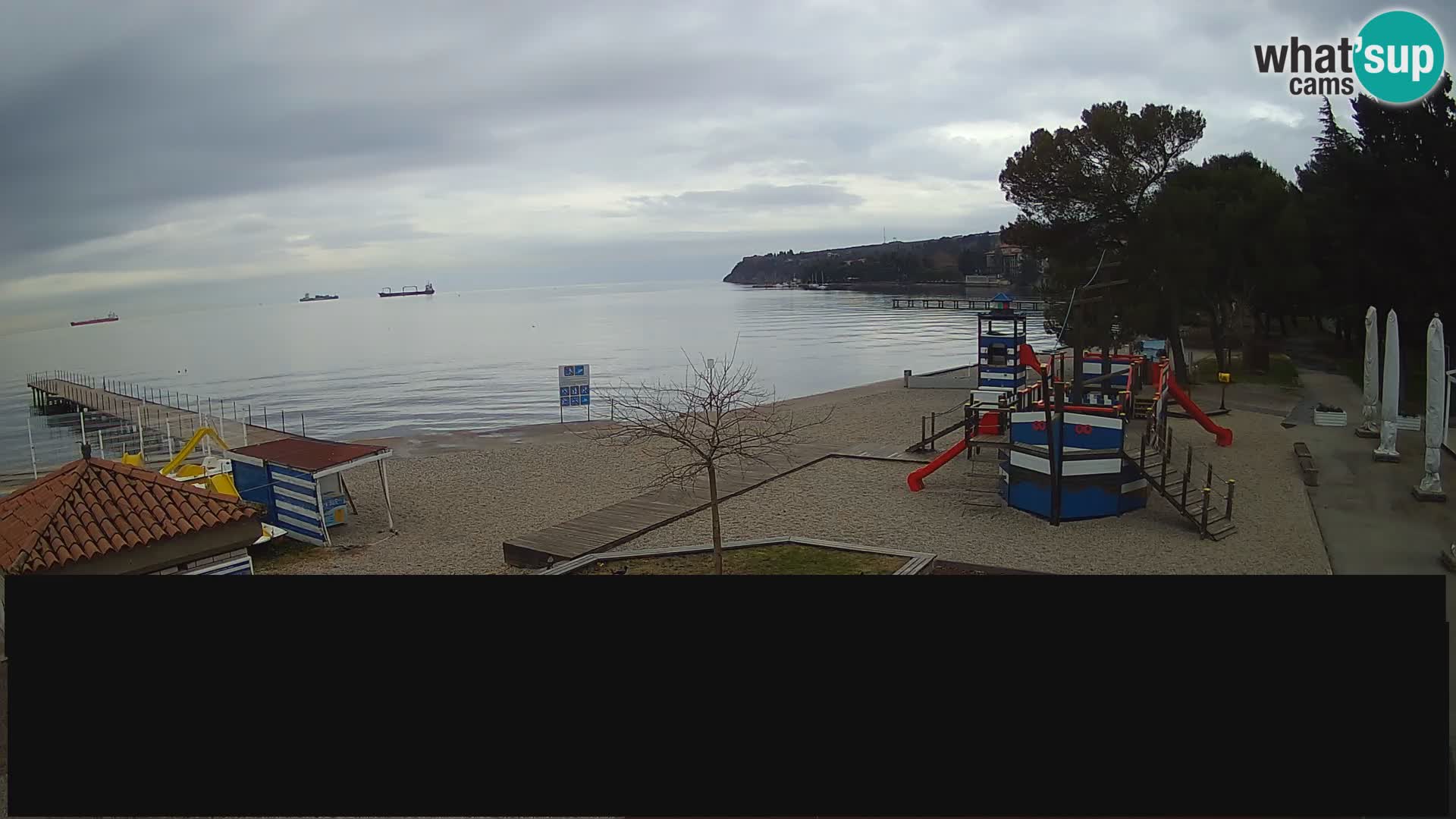 Live webcam Ankaran – Adria Ankaran Hotel & Resort – Slovenia