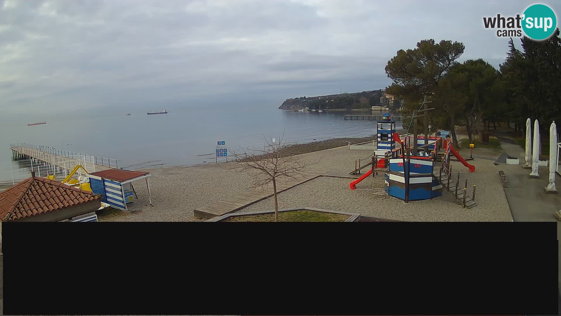 Live webcam Ankaran – Adria Ankaran Hotel & Resort – Slovenia