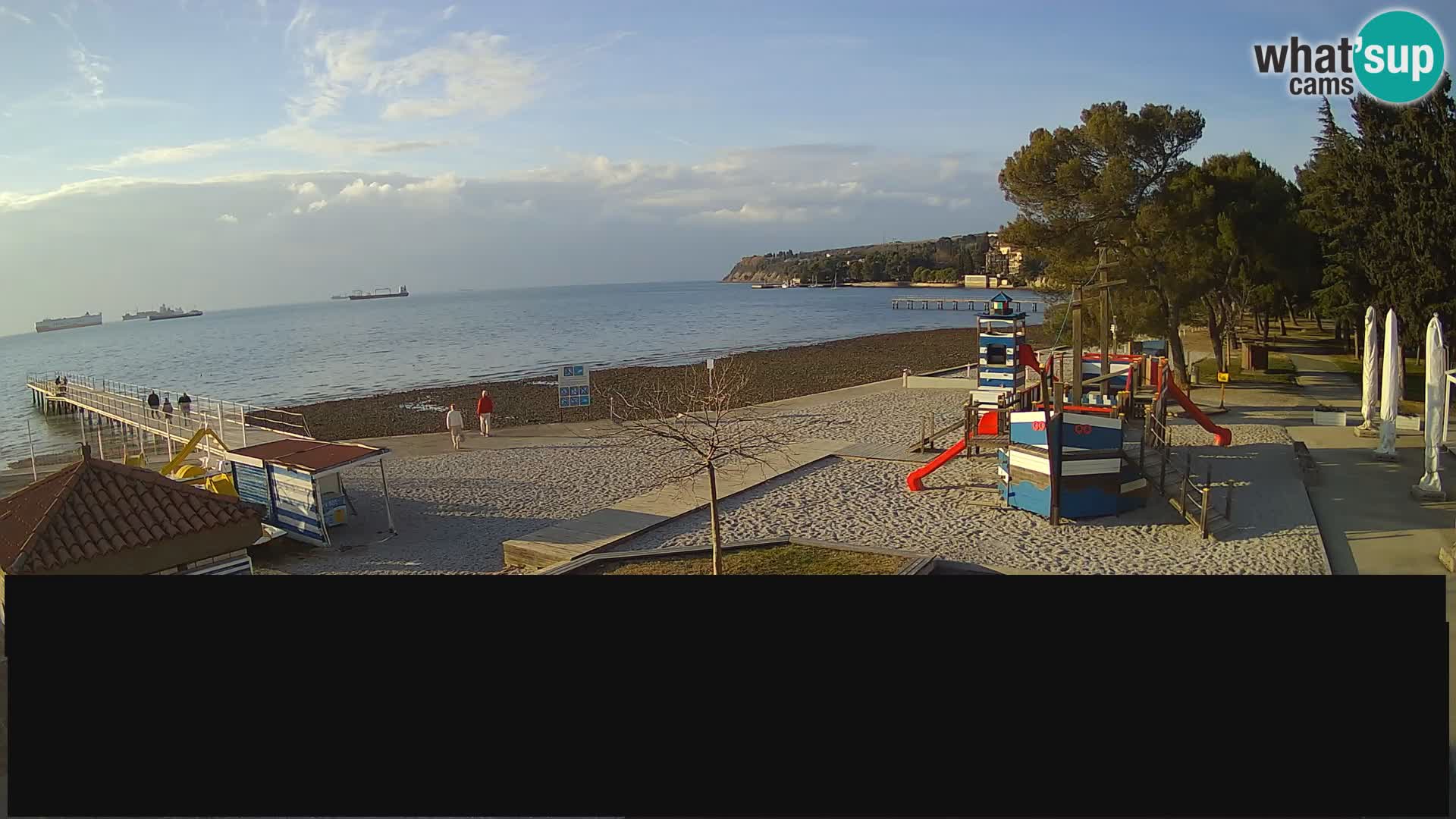 Live webcam Ankaran – Adria Ankaran Hotel & Resort – Slovenia