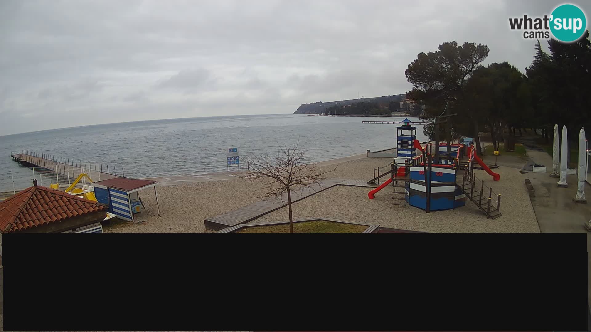 Web kamera uživo Ankaran – Adria Ankaran Hotel & Resort – Slovenija