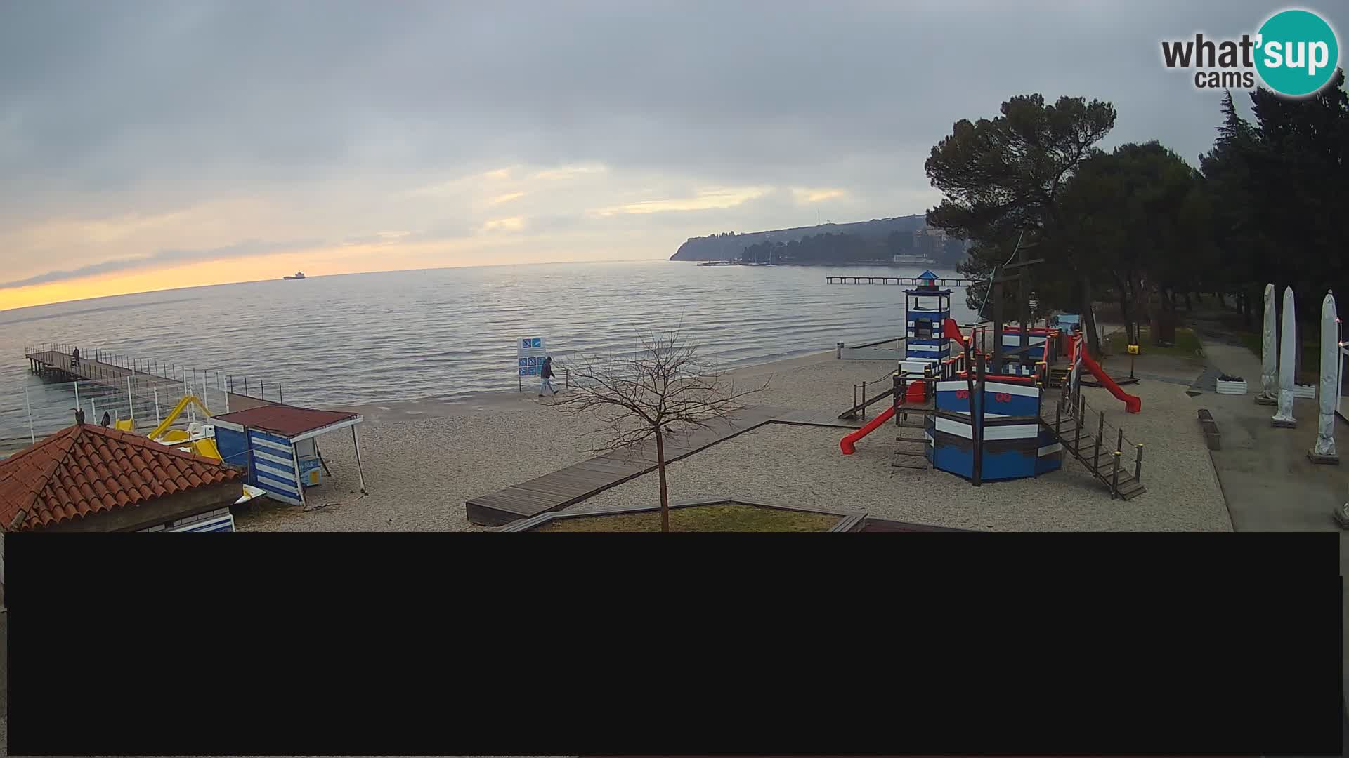 Live webcam Ankarano – Adria Ankaran Hotel & Resort – Slovenia