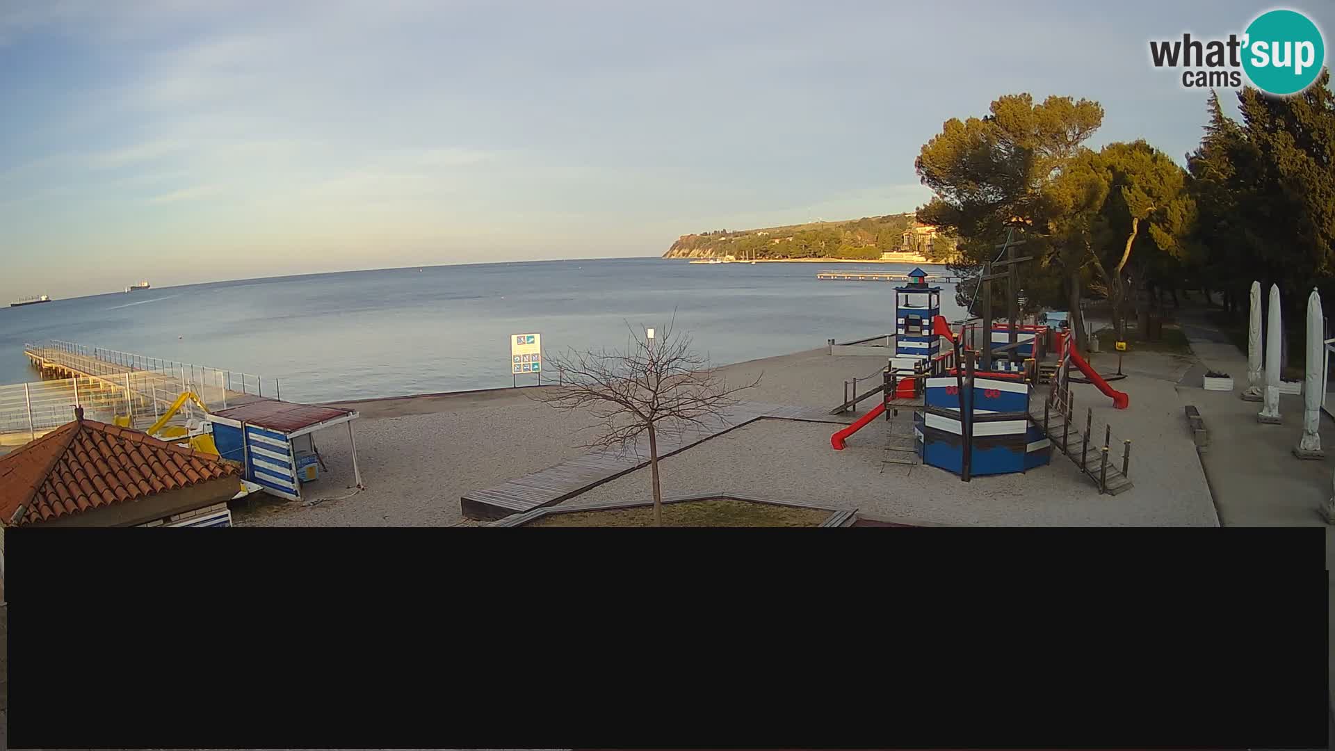 Webcam en direct Ankaran – Adria Ankaran Hotel & Resort – Slovénie
