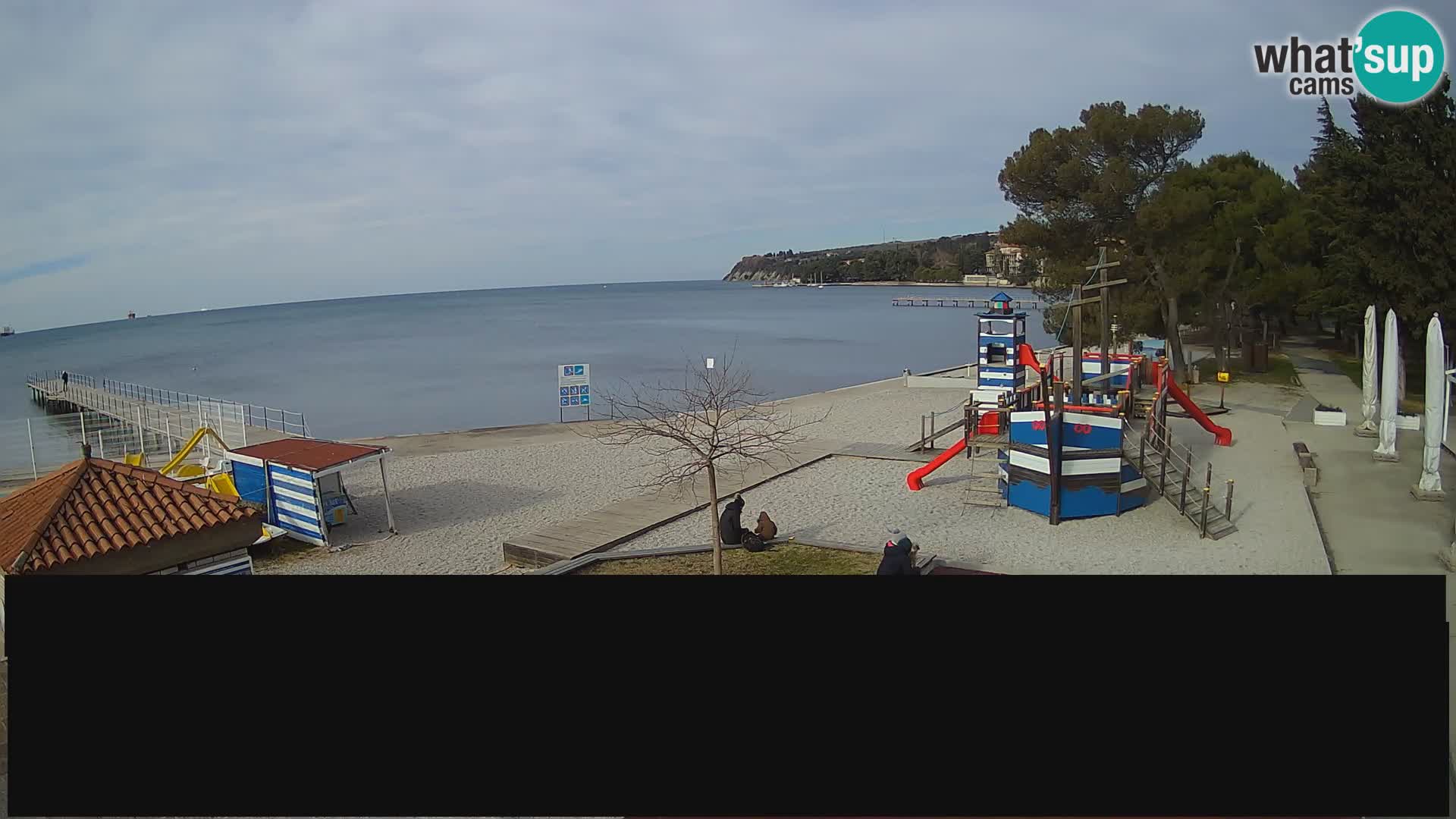 Live webcam Ankaran – Adria Ankaran Hotel & Resort – Slovenia