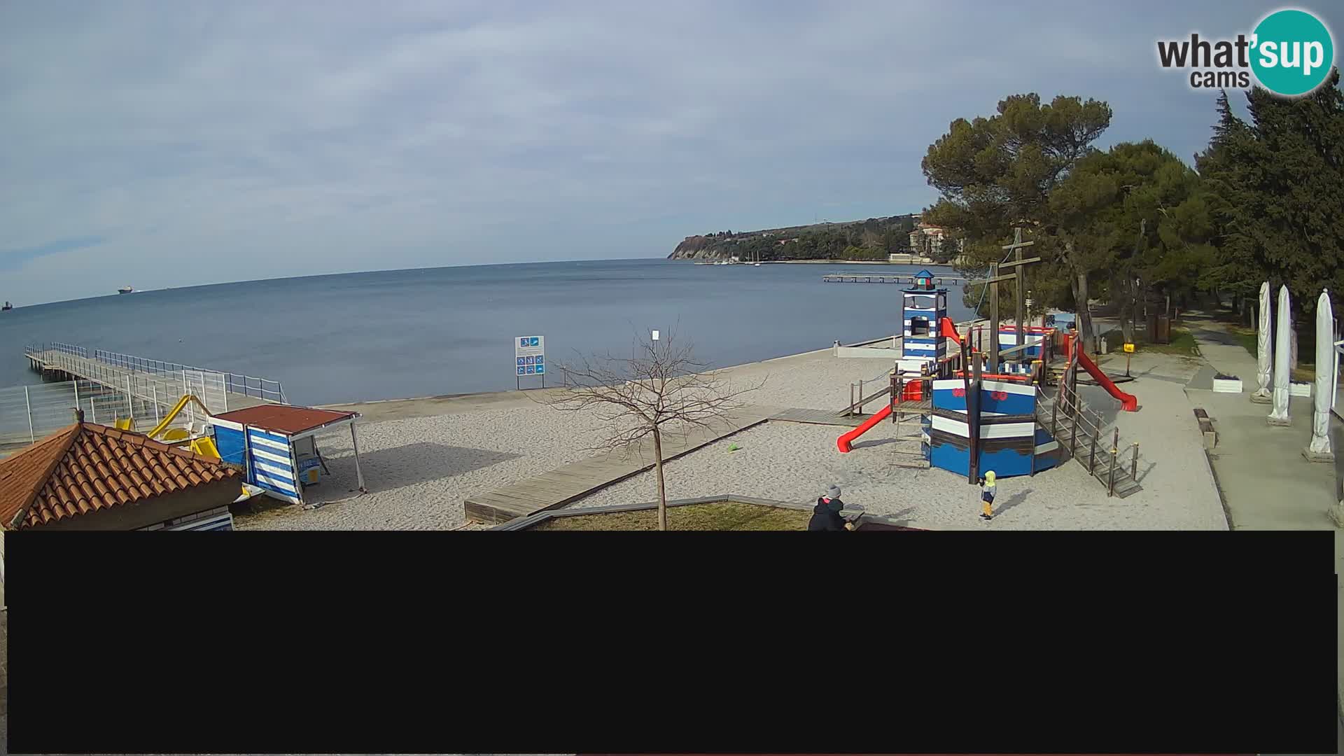 Cámara web en vivo Ankaran – Adria Ankaran Hotel & Resort – Eslovenia