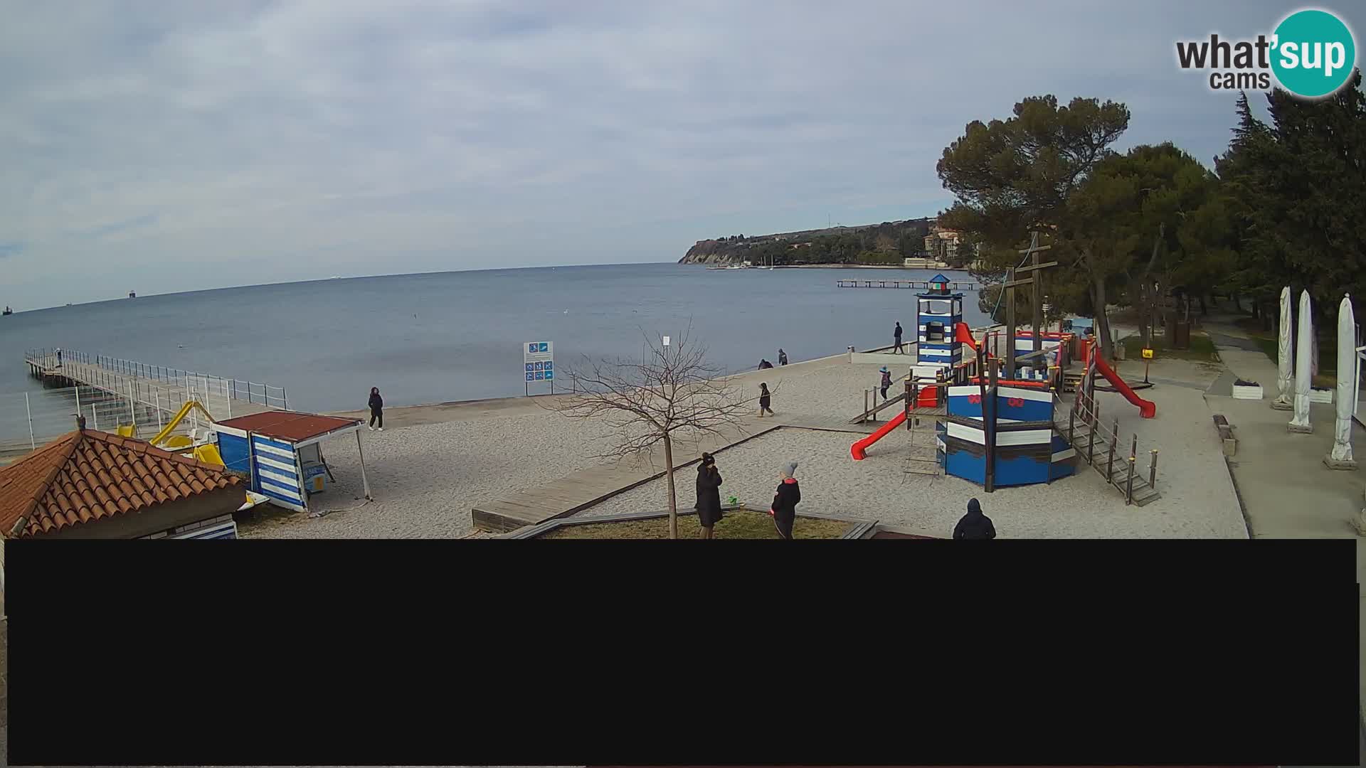 Live webcam Ankaran – Adria Ankaran Hotel & Resort – Slovenia