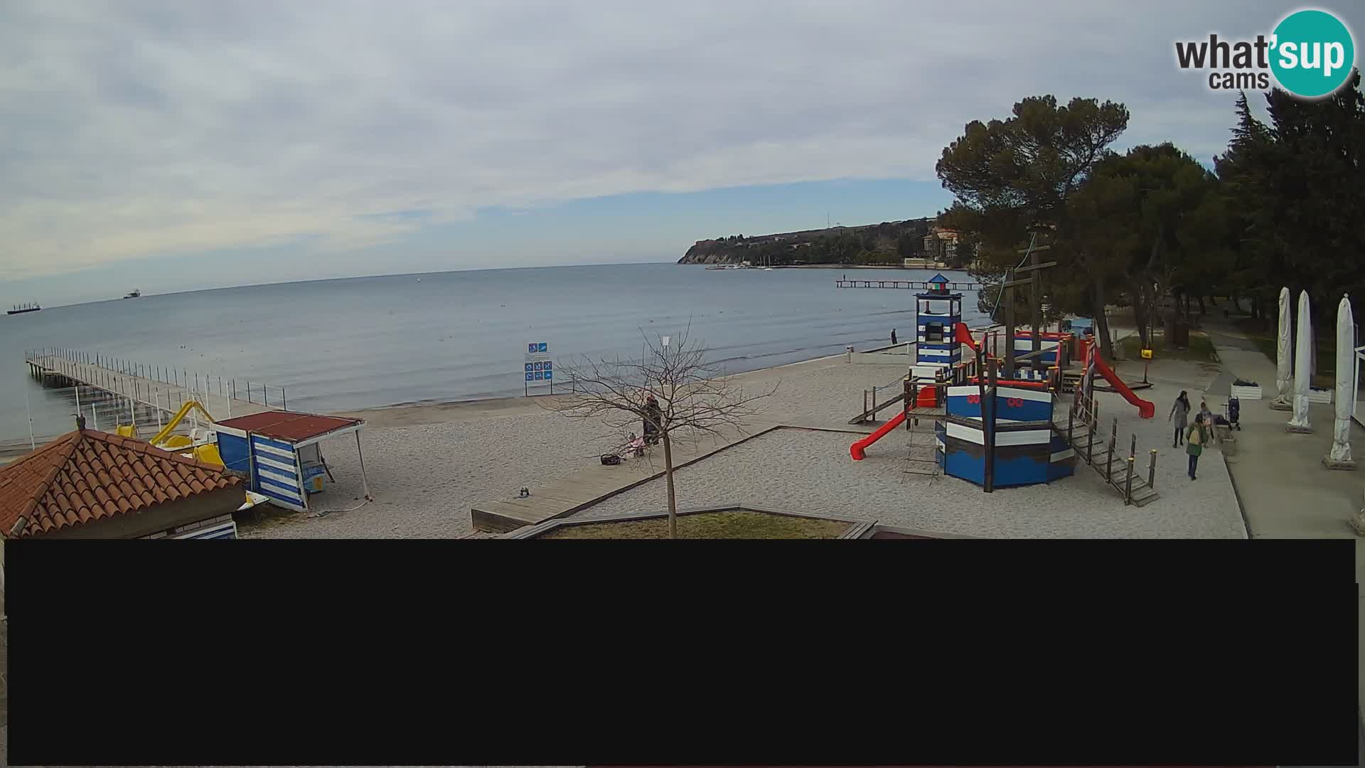 Live webcam Ankarano – Adria Ankaran Hotel & Resort – Slovenia