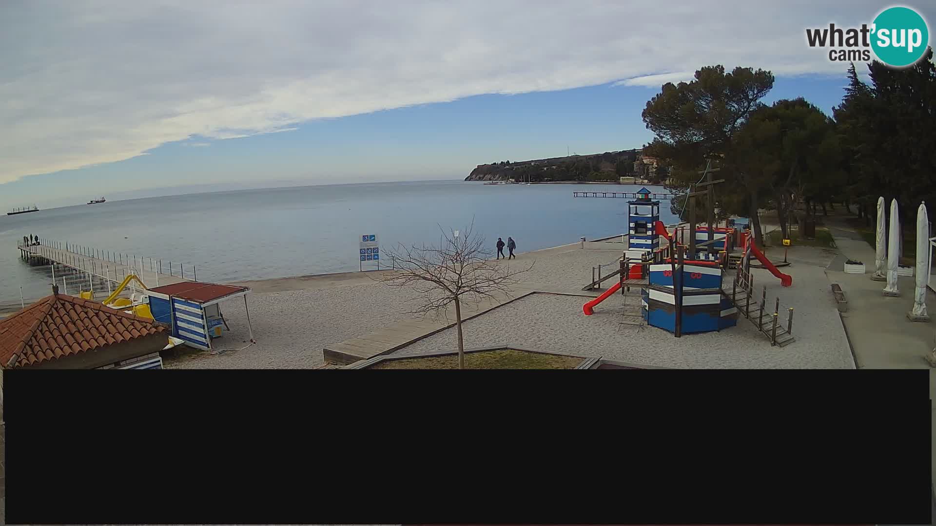 Cámara web en vivo Ankaran – Adria Ankaran Hotel & Resort – Eslovenia