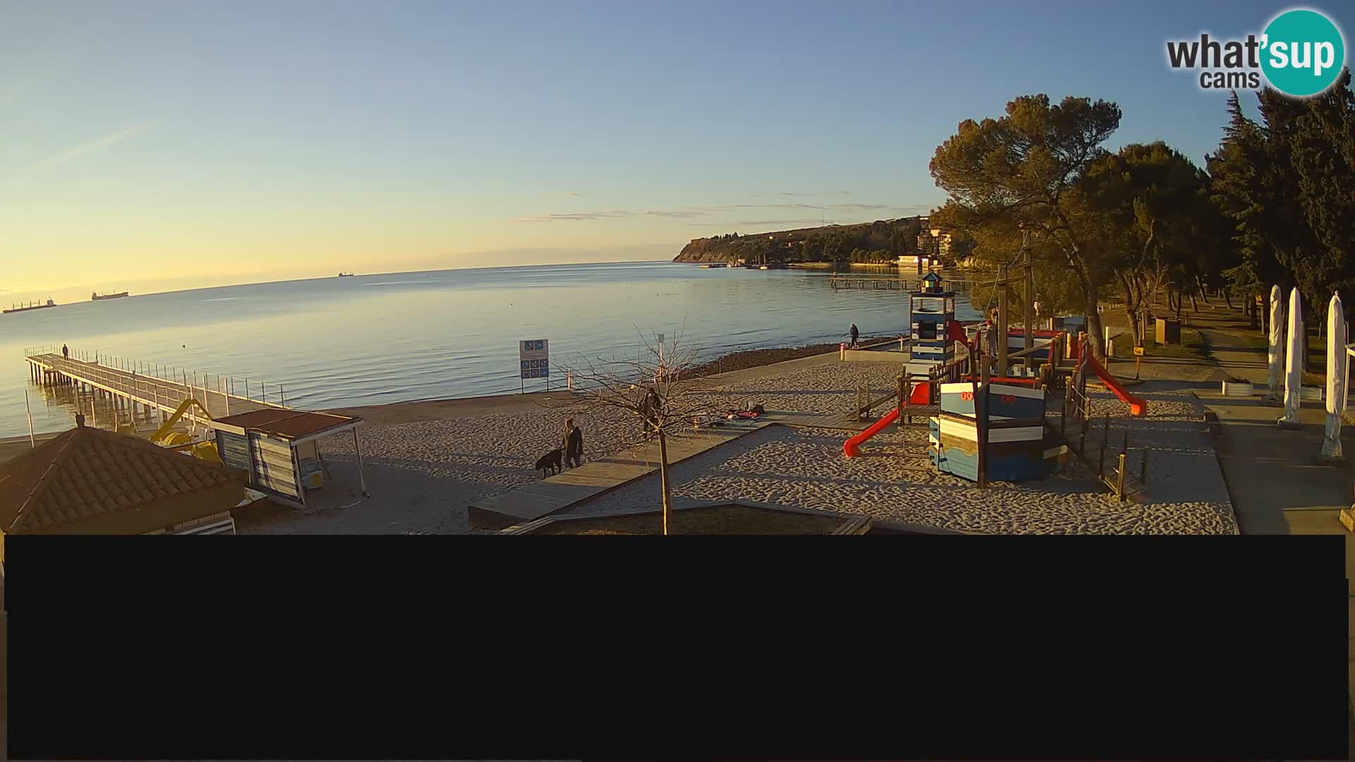 Live webcam Ankaran – Adria Ankaran Hotel & Resort – Slovenia