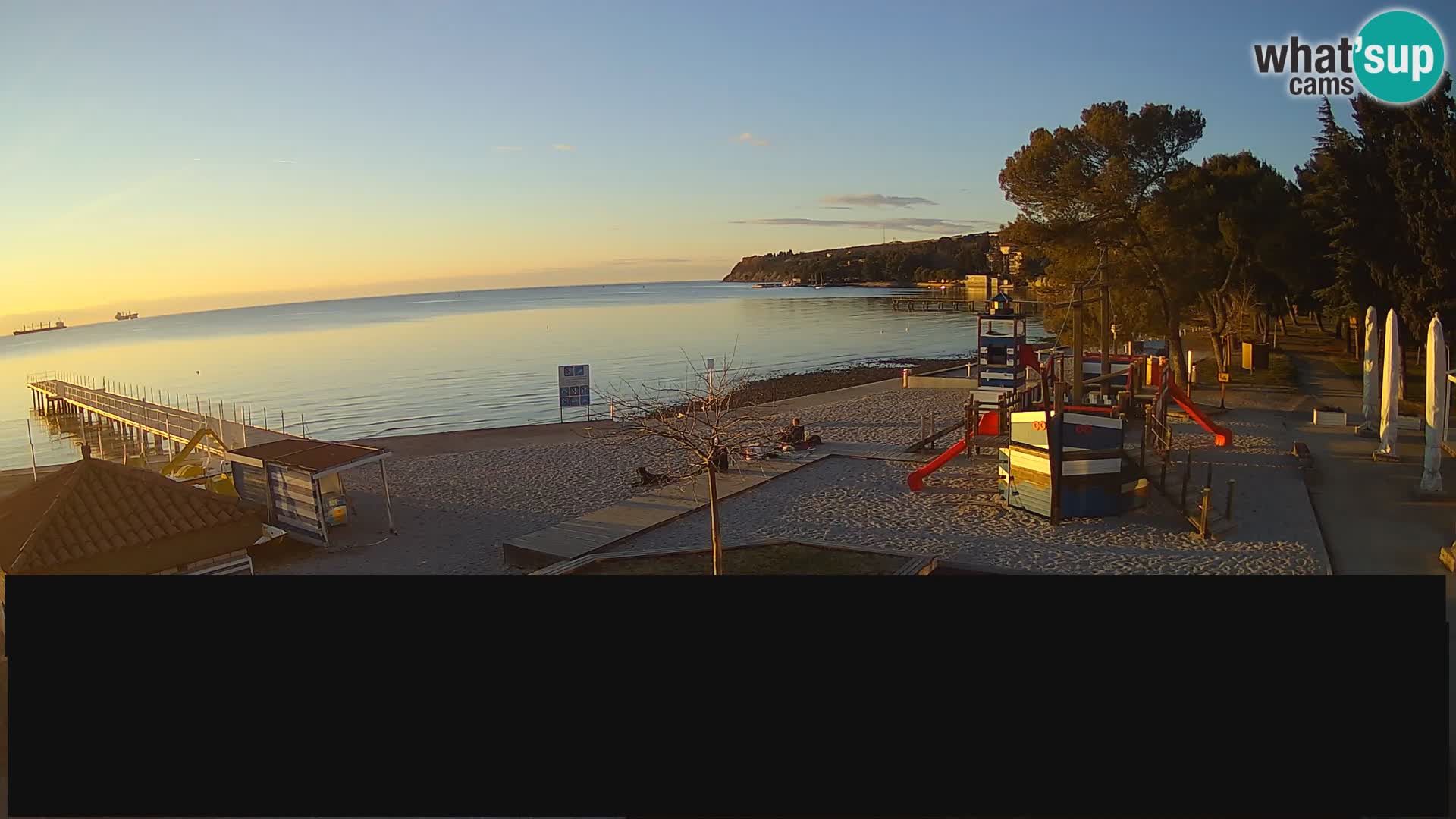 Cámara web en vivo Ankaran – Adria Ankaran Hotel & Resort – Eslovenia