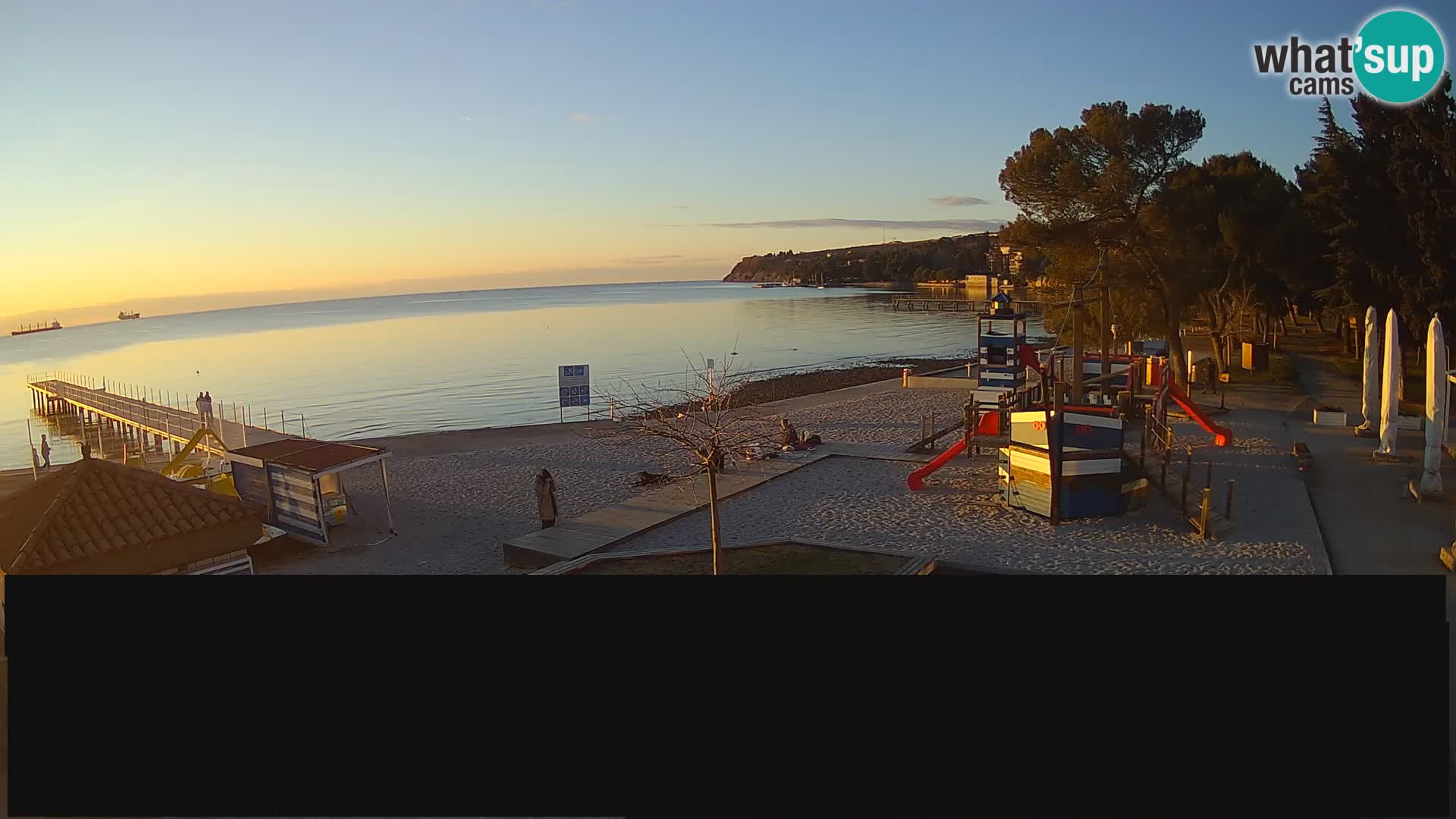 Cámara web en vivo Ankaran – Adria Ankaran Hotel & Resort – Eslovenia