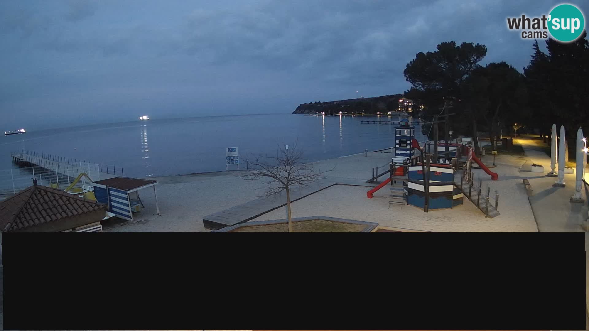 Live webcam Ankarano – Adria Ankaran Hotel & Resort – Slovenia
