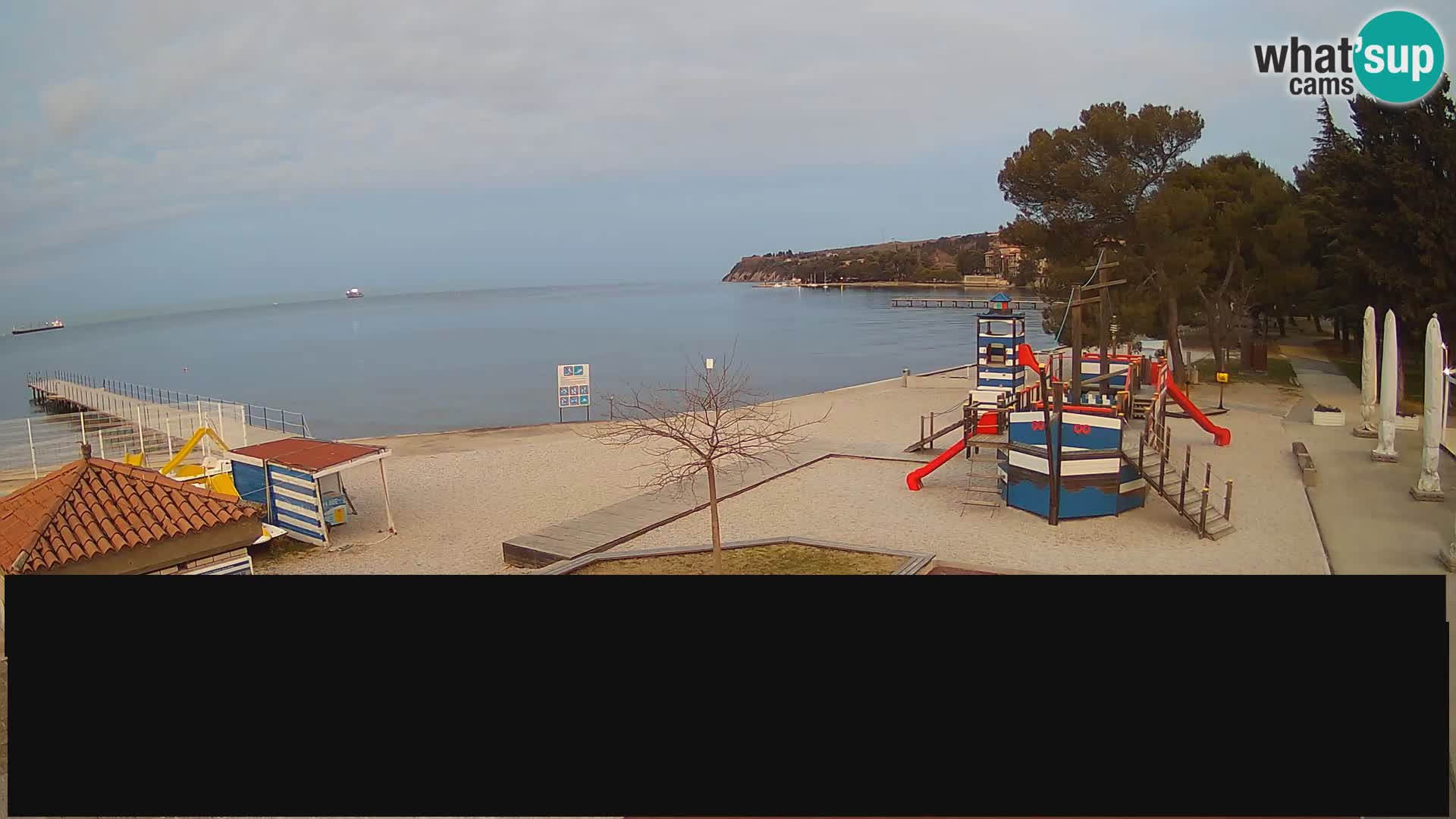 Live webcam Ankaran – Adria Ankaran Hotel & Resort – Slovenia