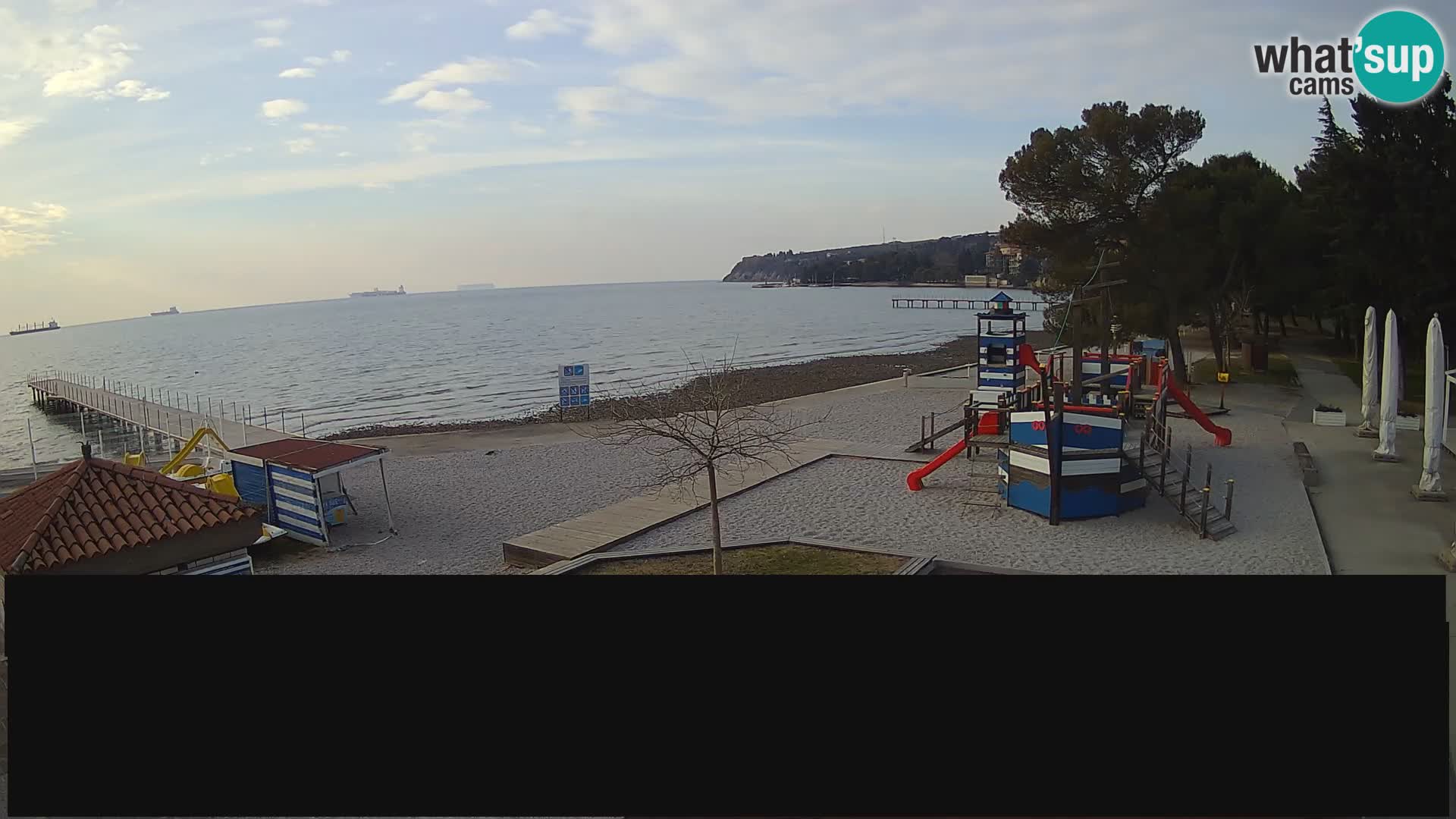 Live webcam Ankaran – Adria Ankaran Hotel & Resort – Slovenia