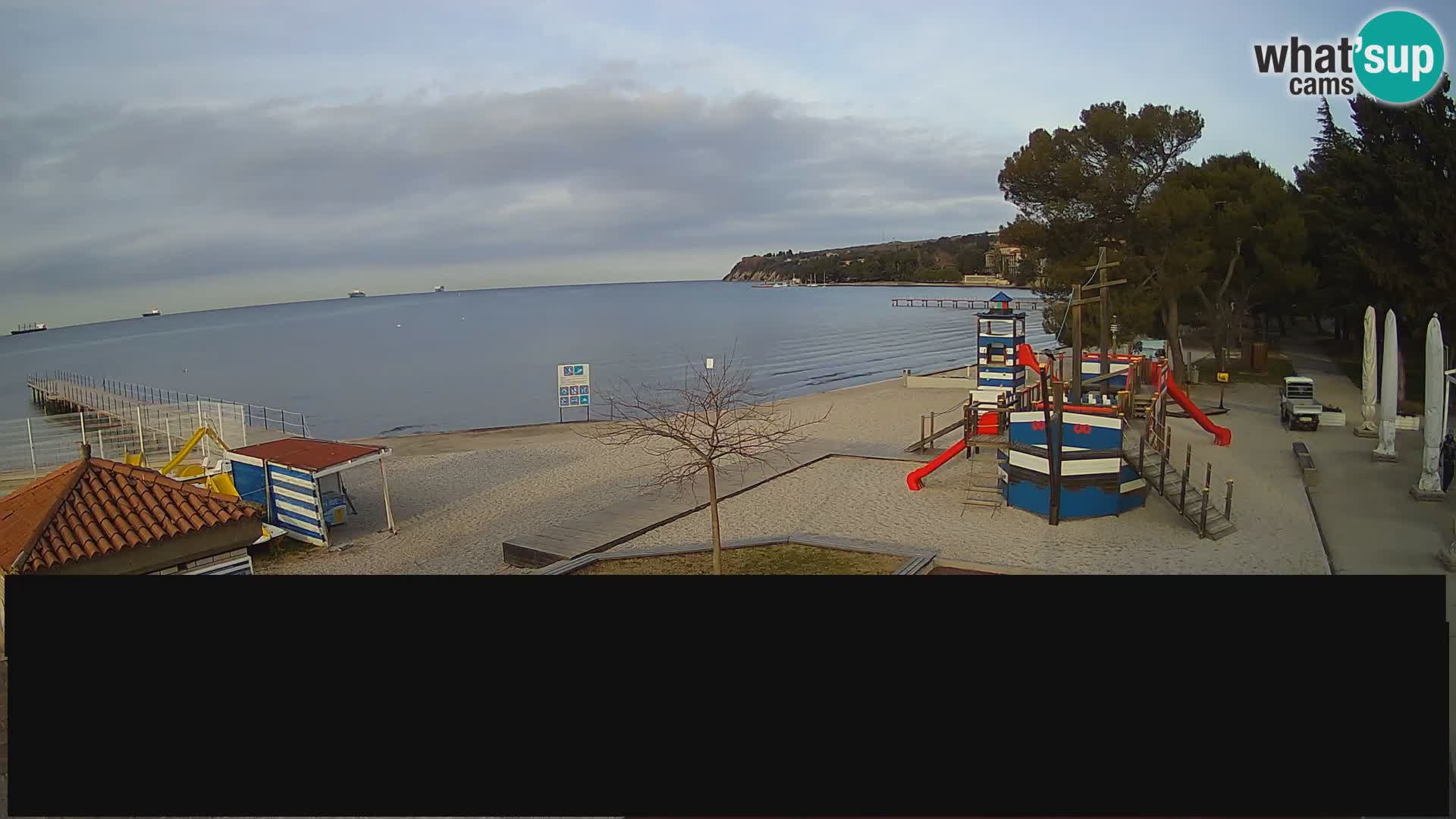 Webcam en direct Ankaran – Adria Ankaran Hotel & Resort – Slovénie