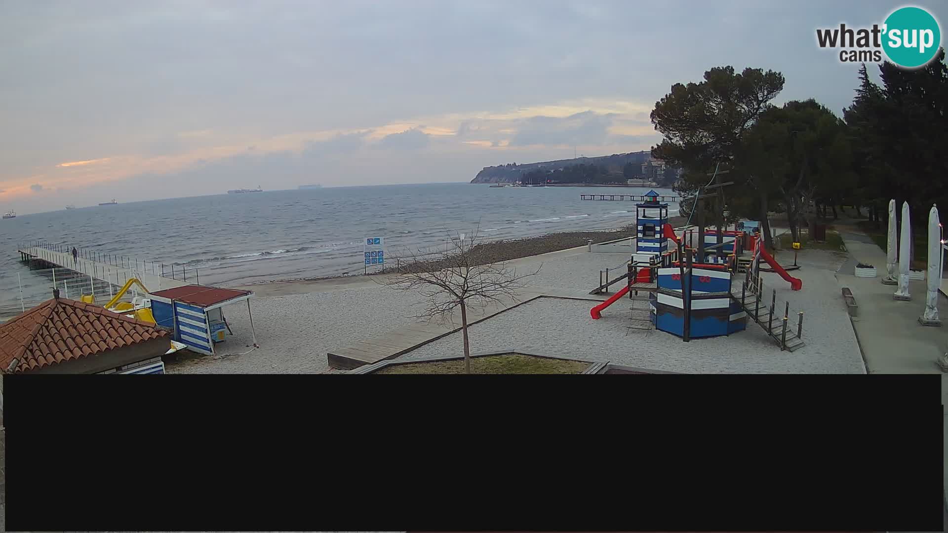 Webcam en direct Ankaran – Adria Ankaran Hotel & Resort – Slovénie