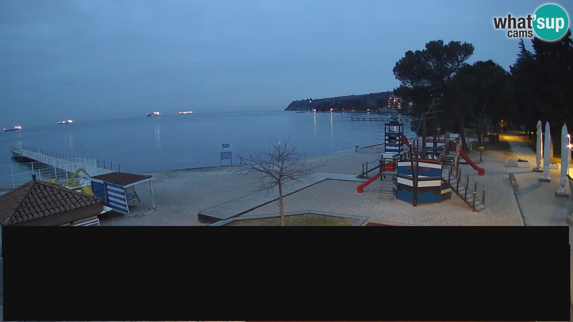 Live webcam Ankaran – Adria Ankaran Hotel & Resort – Slovenia