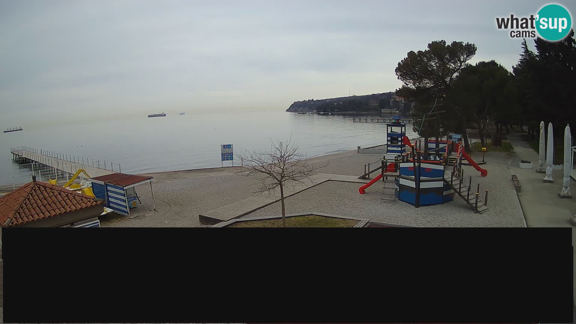 Webcam en direct Ankaran – Adria Ankaran Hotel & Resort – Slovénie