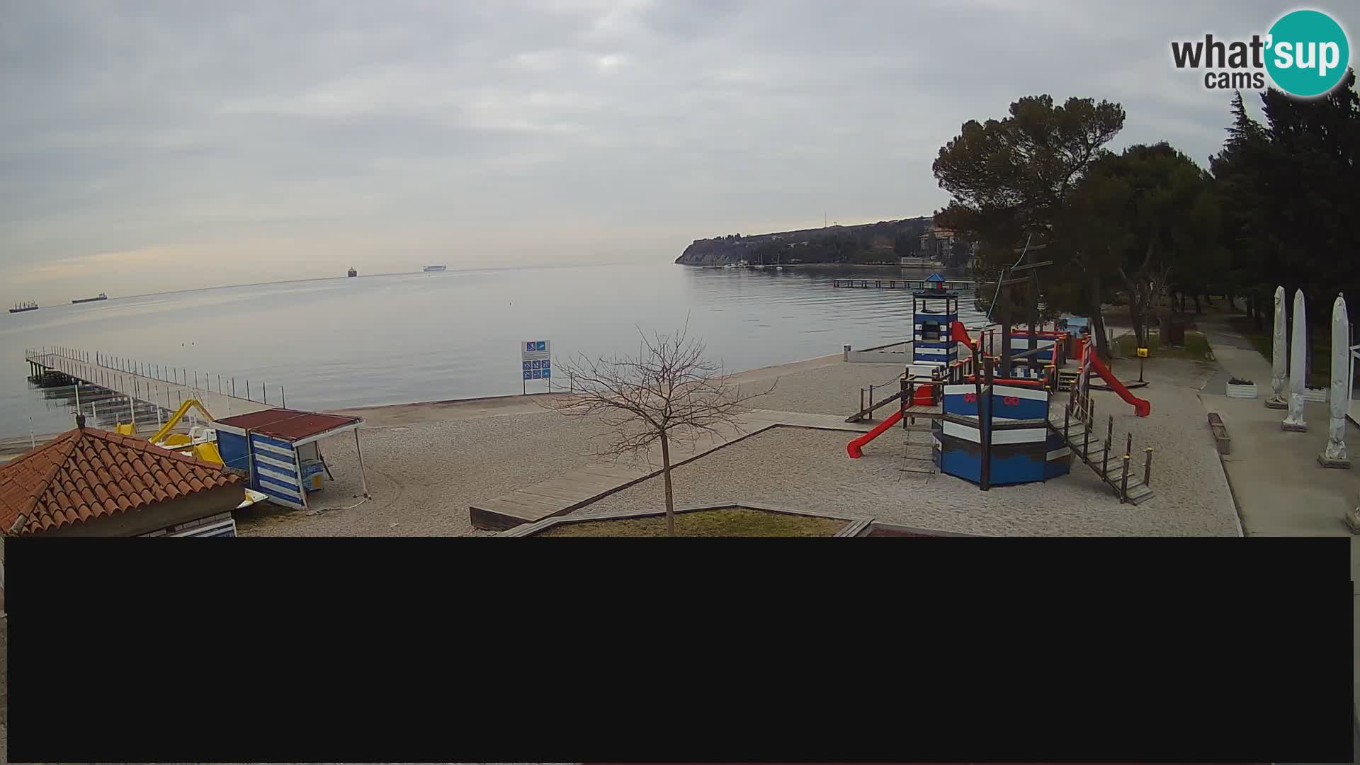 Webcam en direct Ankaran – Adria Ankaran Hotel & Resort – Slovénie