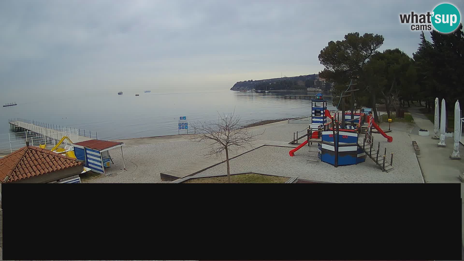 Live webcam Ankarano – Adria Ankaran Hotel & Resort – Slovenia