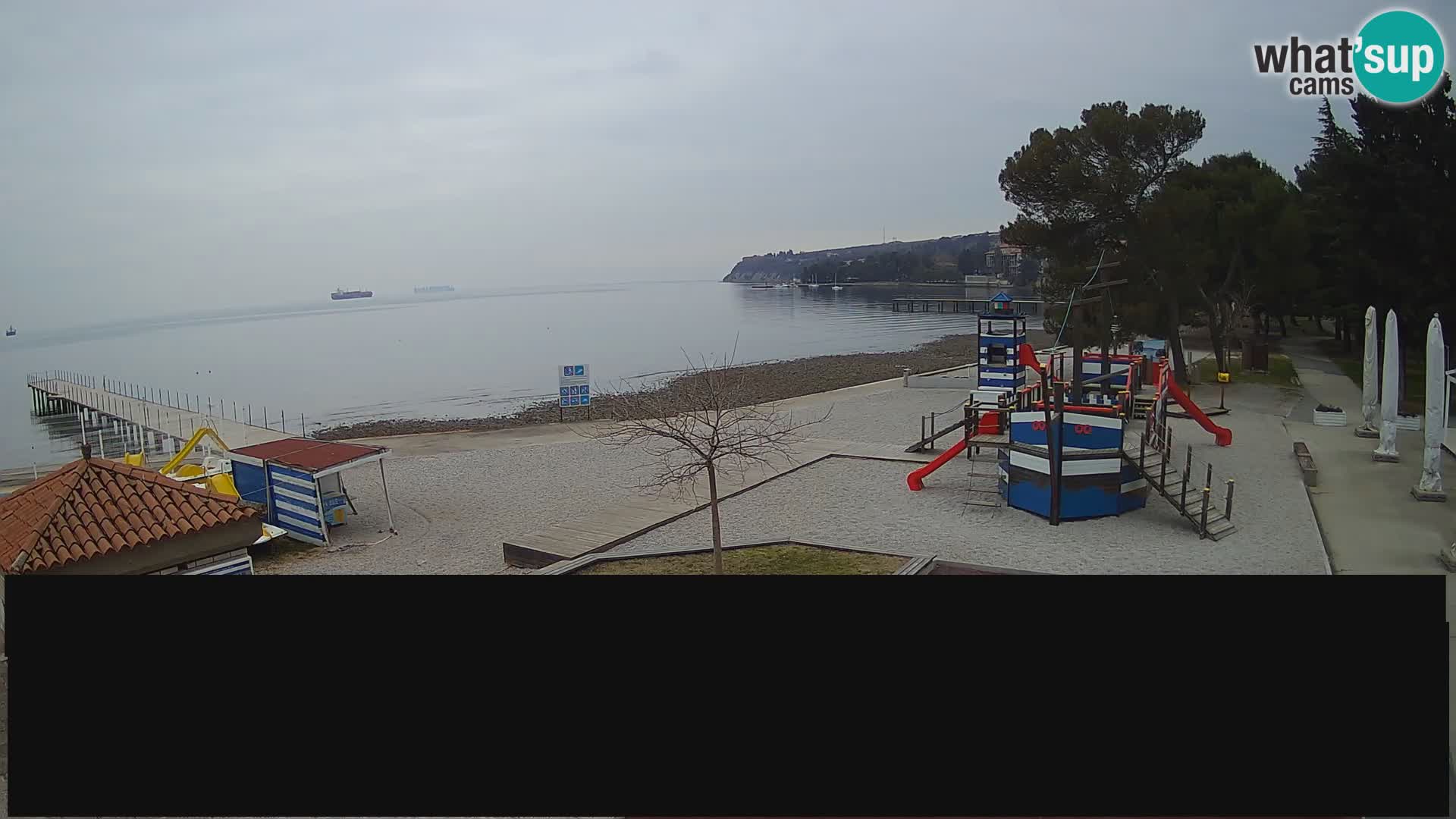Webcam en direct Ankaran – Adria Ankaran Hotel & Resort – Slovénie