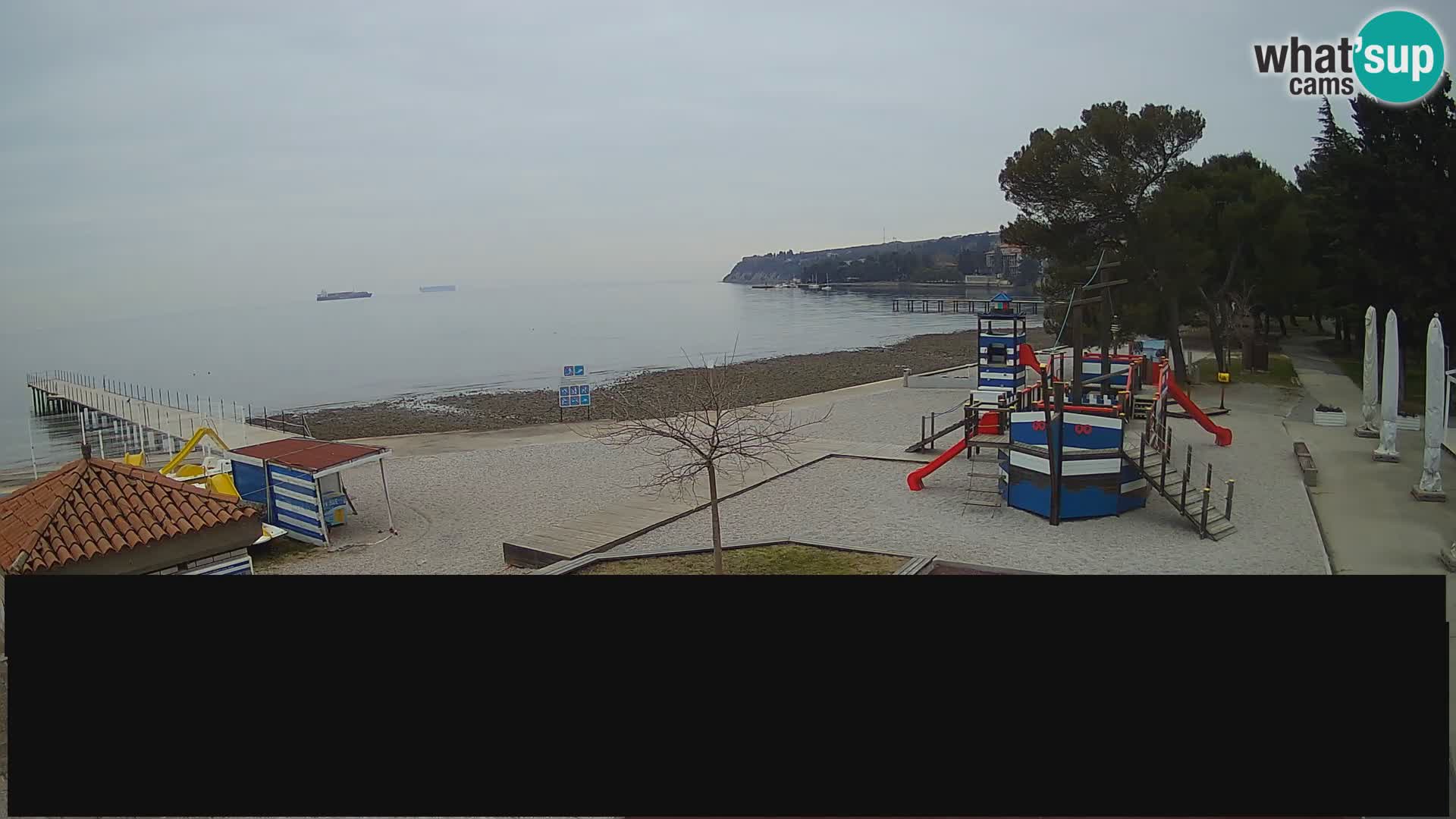 Live webcam Ankarano – Adria Ankaran Hotel & Resort – Slovenia