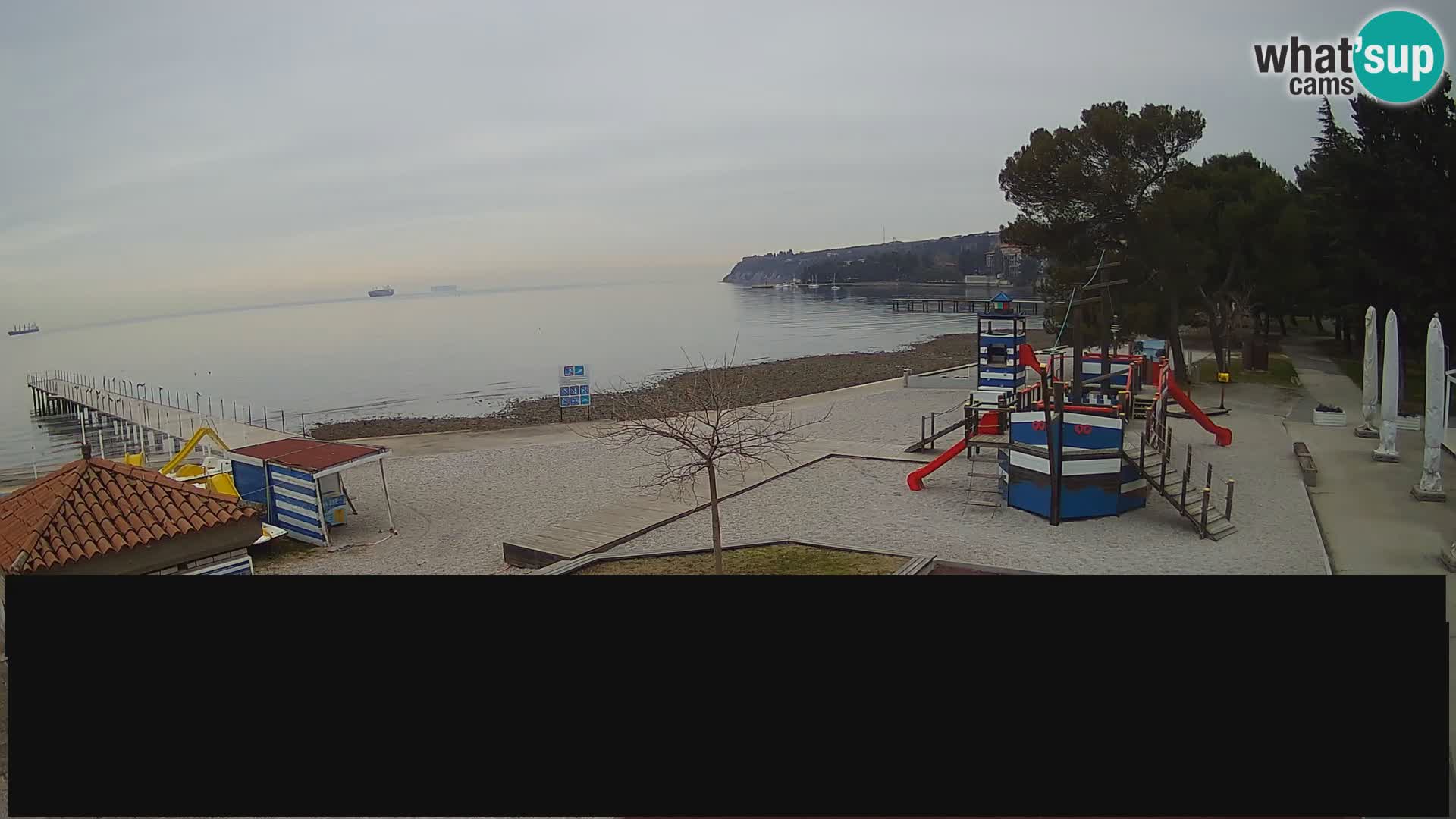 Live webcam Ankarano – Adria Ankaran Hotel & Resort – Slovenia