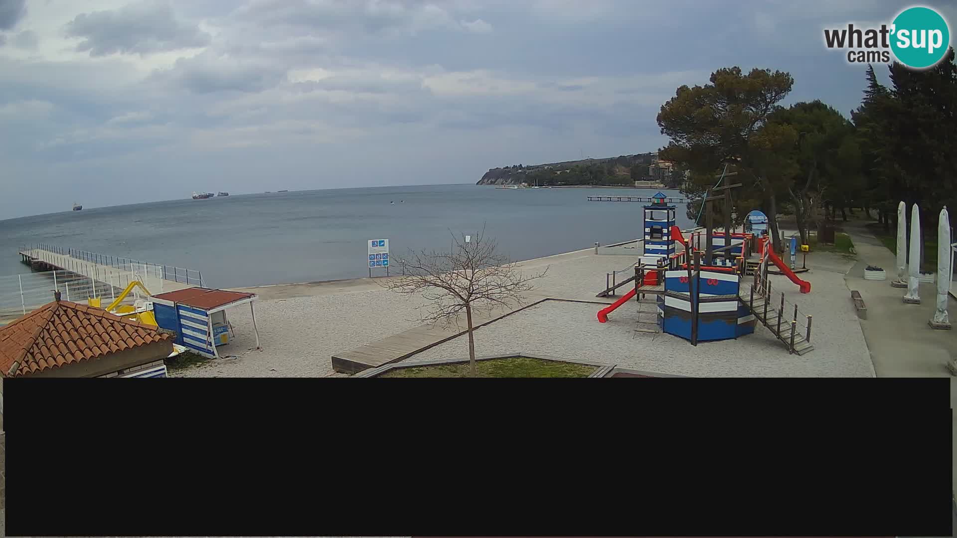 Live webcam Ankaran – Adria Ankaran Hotel & Resort – Slovenia