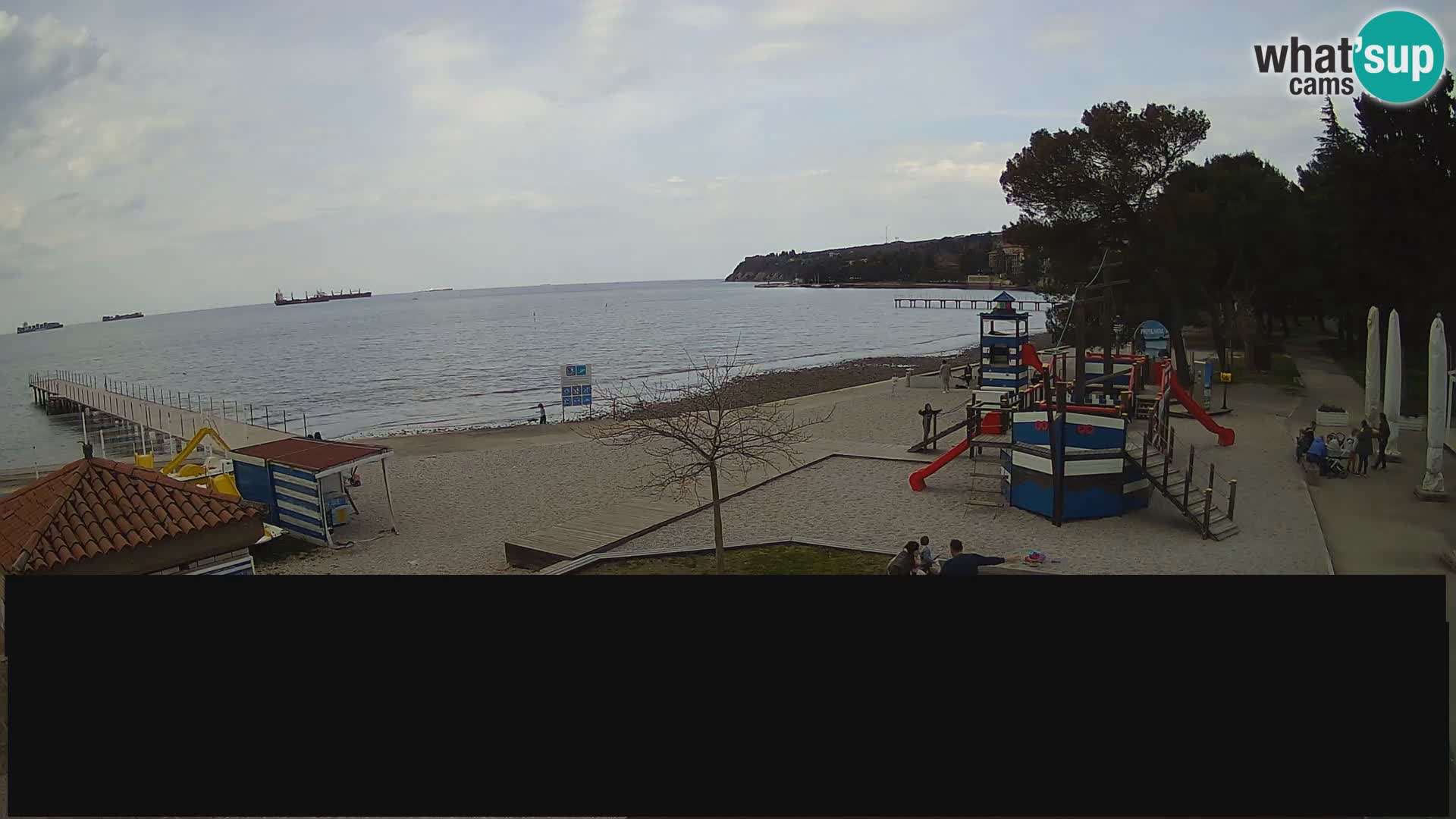 Web kamera uživo Ankaran – Adria Ankaran Hotel & Resort – Slovenija