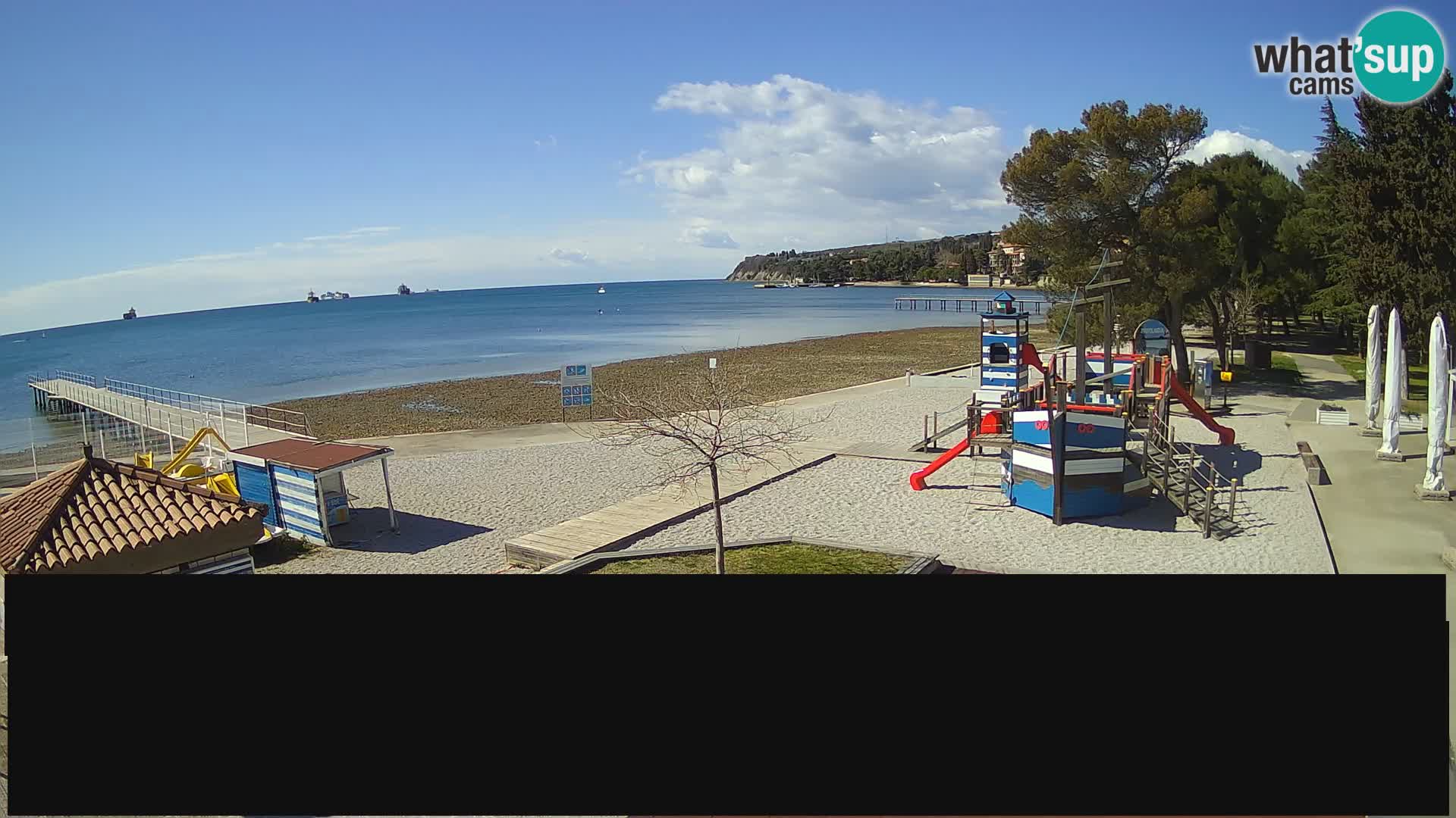 Live webcam Ankarano – Adria Ankaran Hotel & Resort – Slovenia