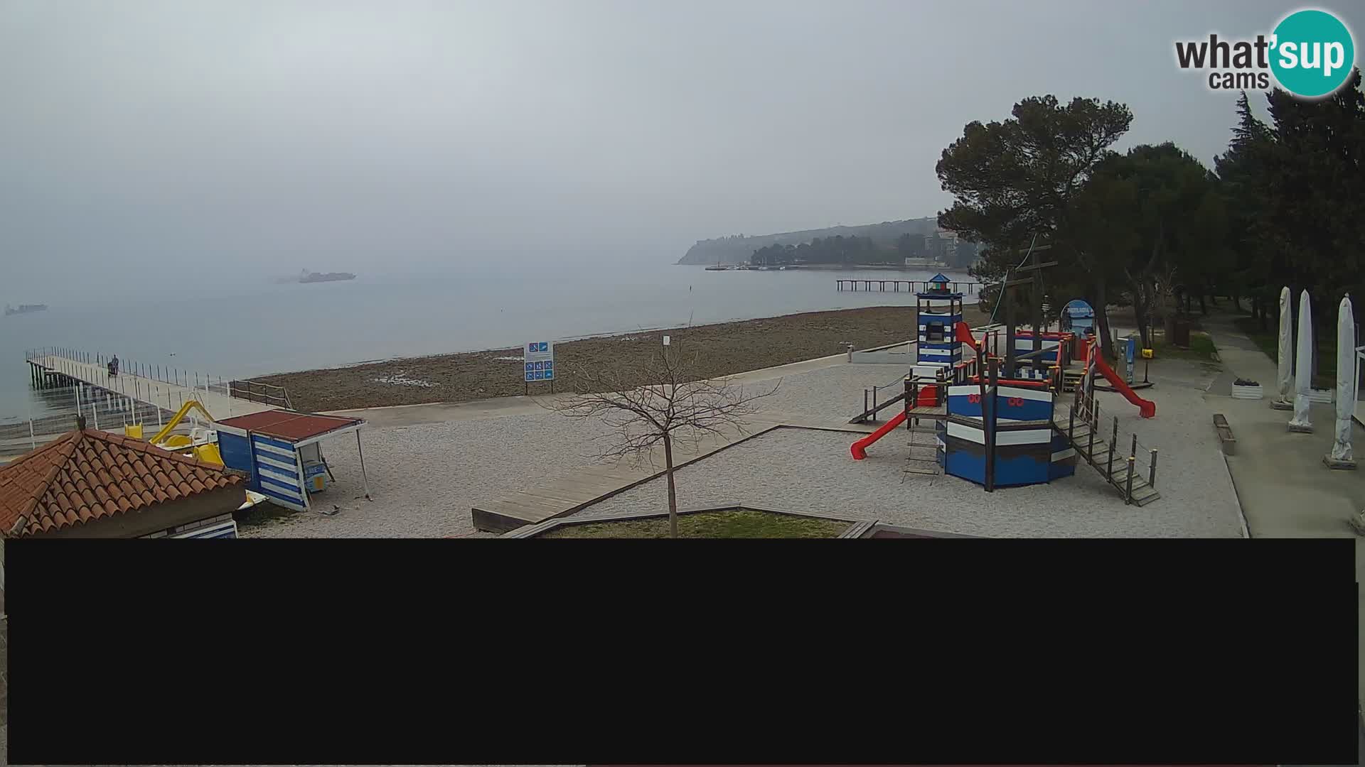 Cámara web en vivo Ankaran – Adria Ankaran Hotel & Resort – Eslovenia