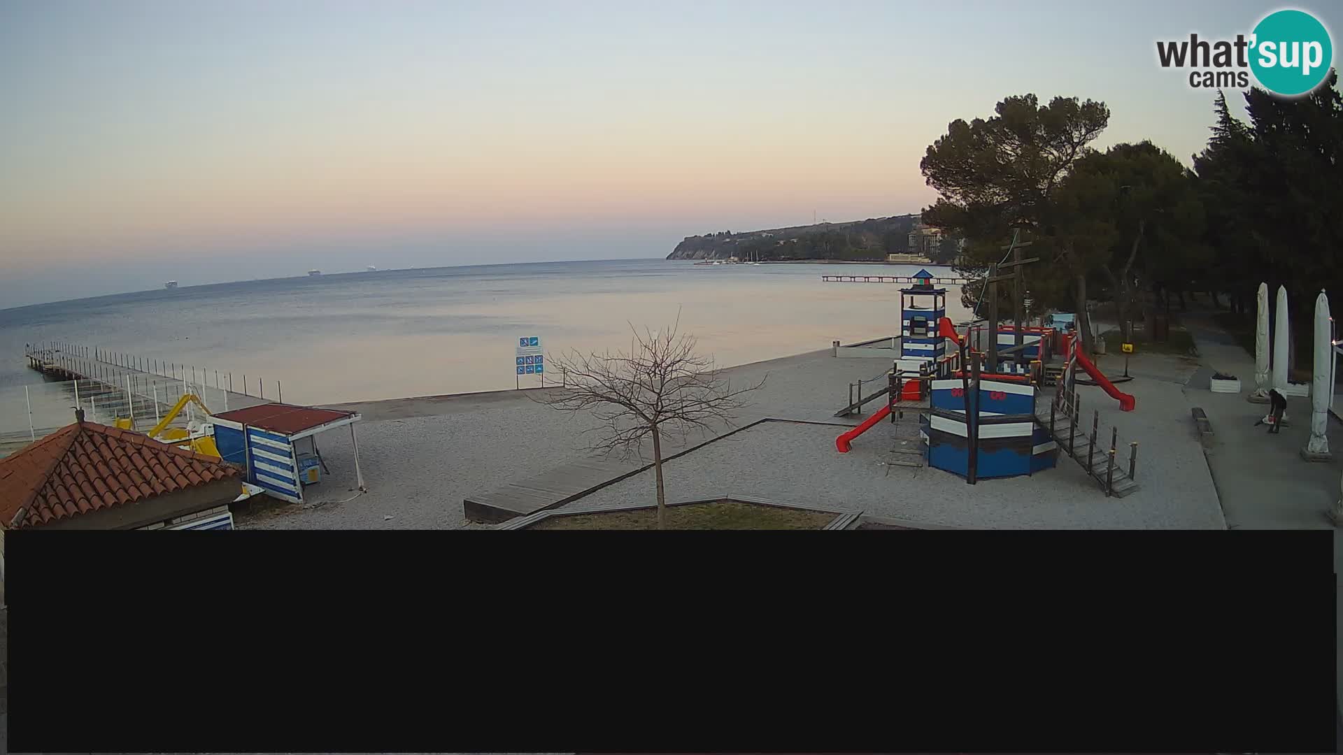 Webcam en direct Ankaran – Adria Ankaran Hotel & Resort – Slovénie