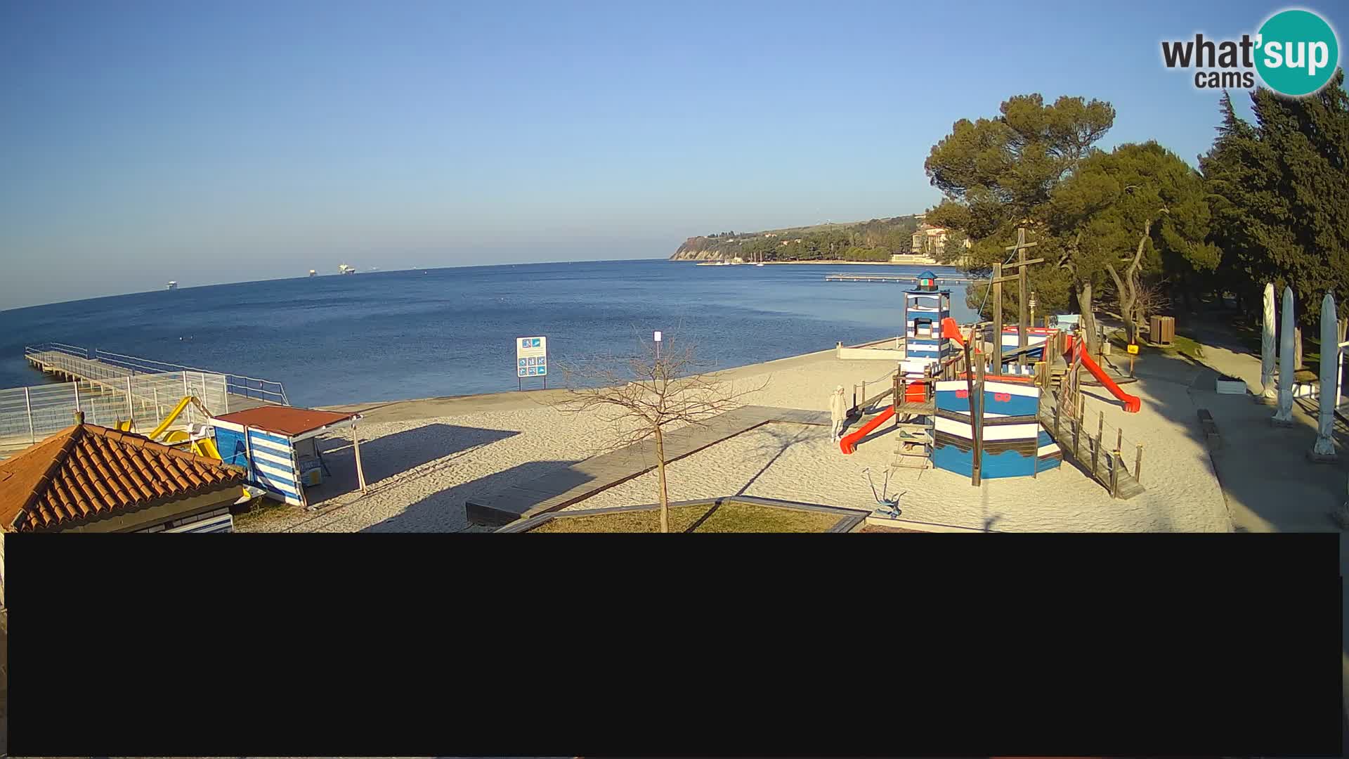 Webcam en direct Ankaran – Adria Ankaran Hotel & Resort – Slovénie