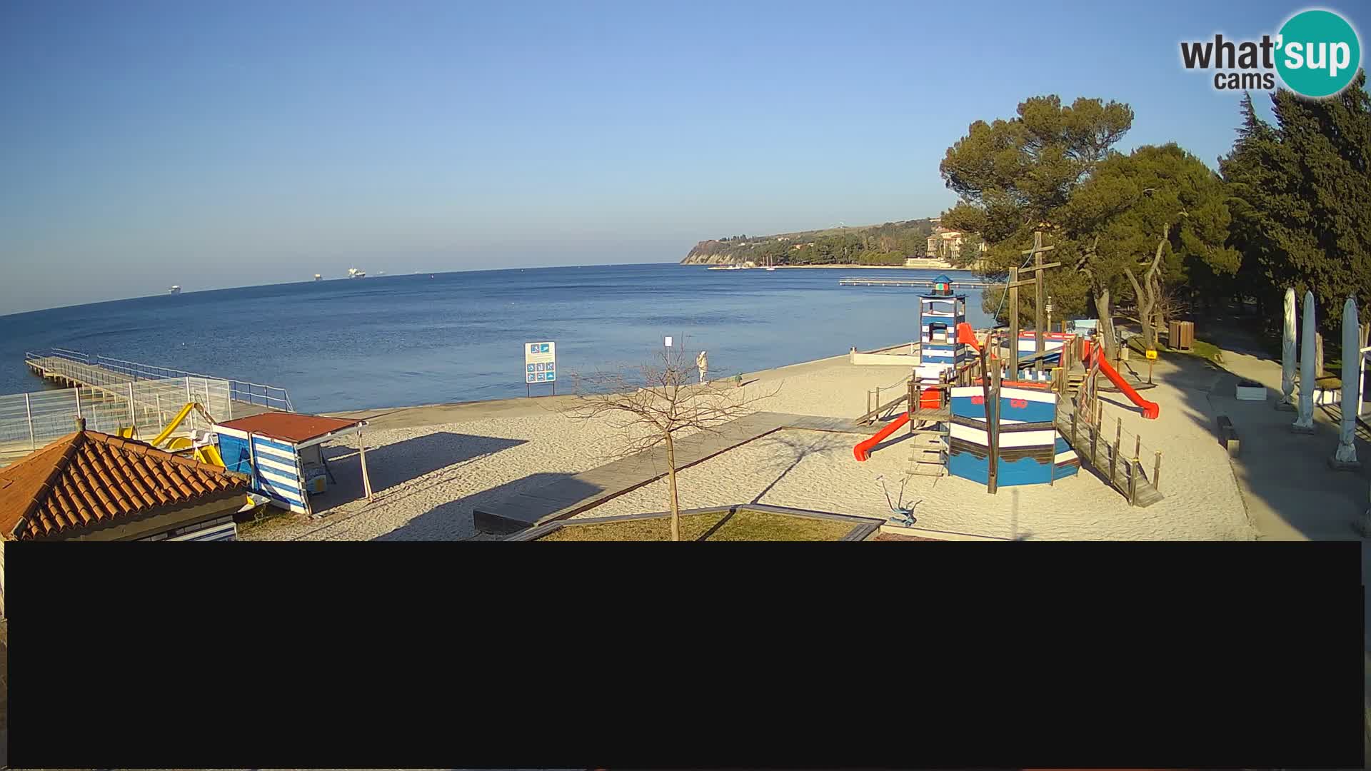 Webcam en direct Ankaran – Adria Ankaran Hotel & Resort – Slovénie