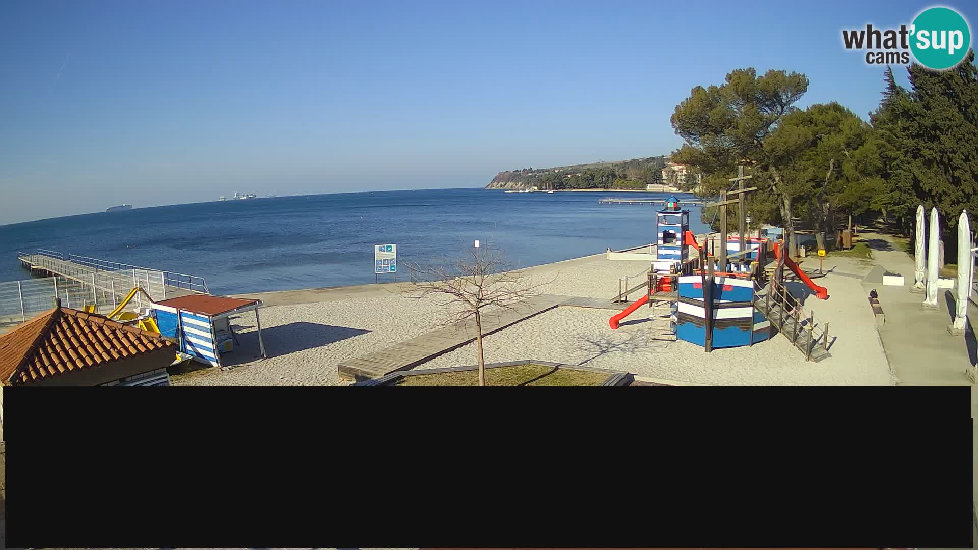 Live webcam Ankarano – Adria Ankaran Hotel & Resort – Slovenia