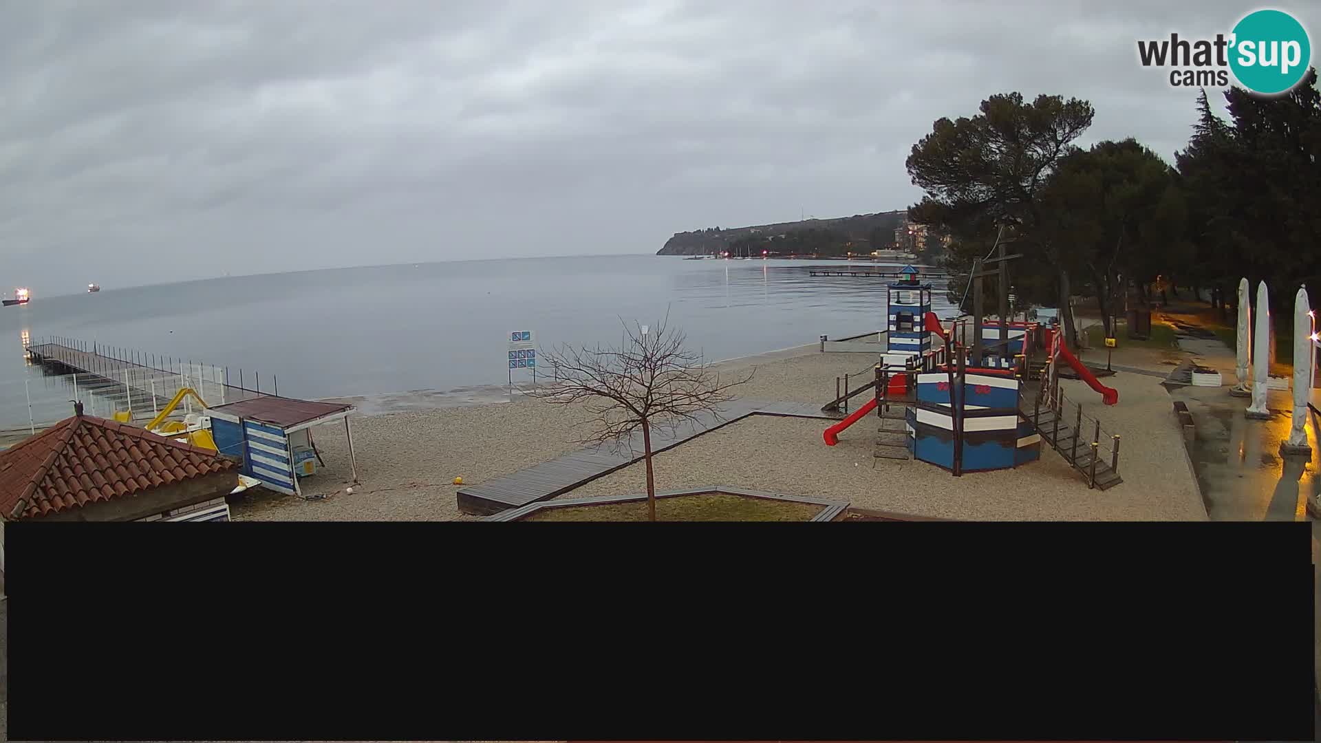 Live webcam Ankaran – Adria Ankaran Hotel & Resort – Slovenia