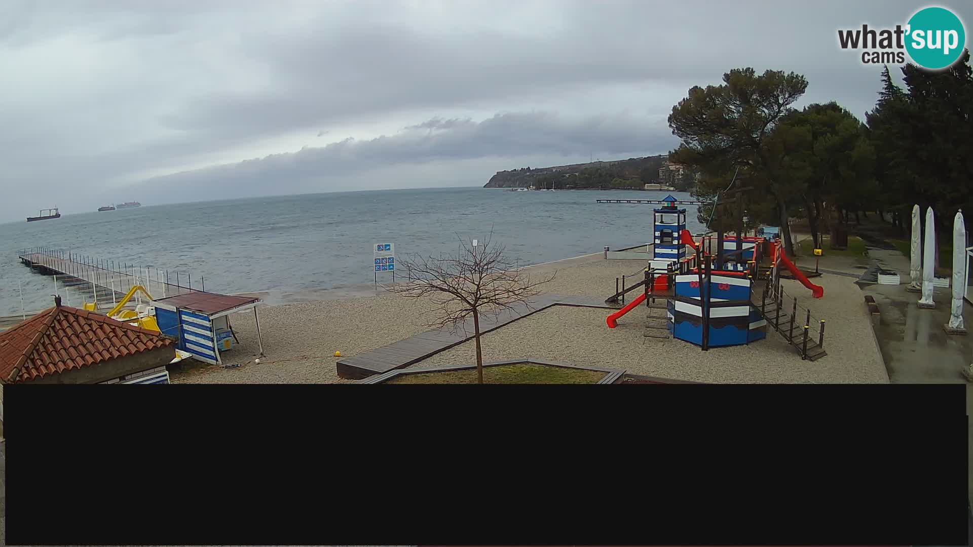 Live webcam Ankaran – Adria Ankaran Hotel & Resort – Slovenia