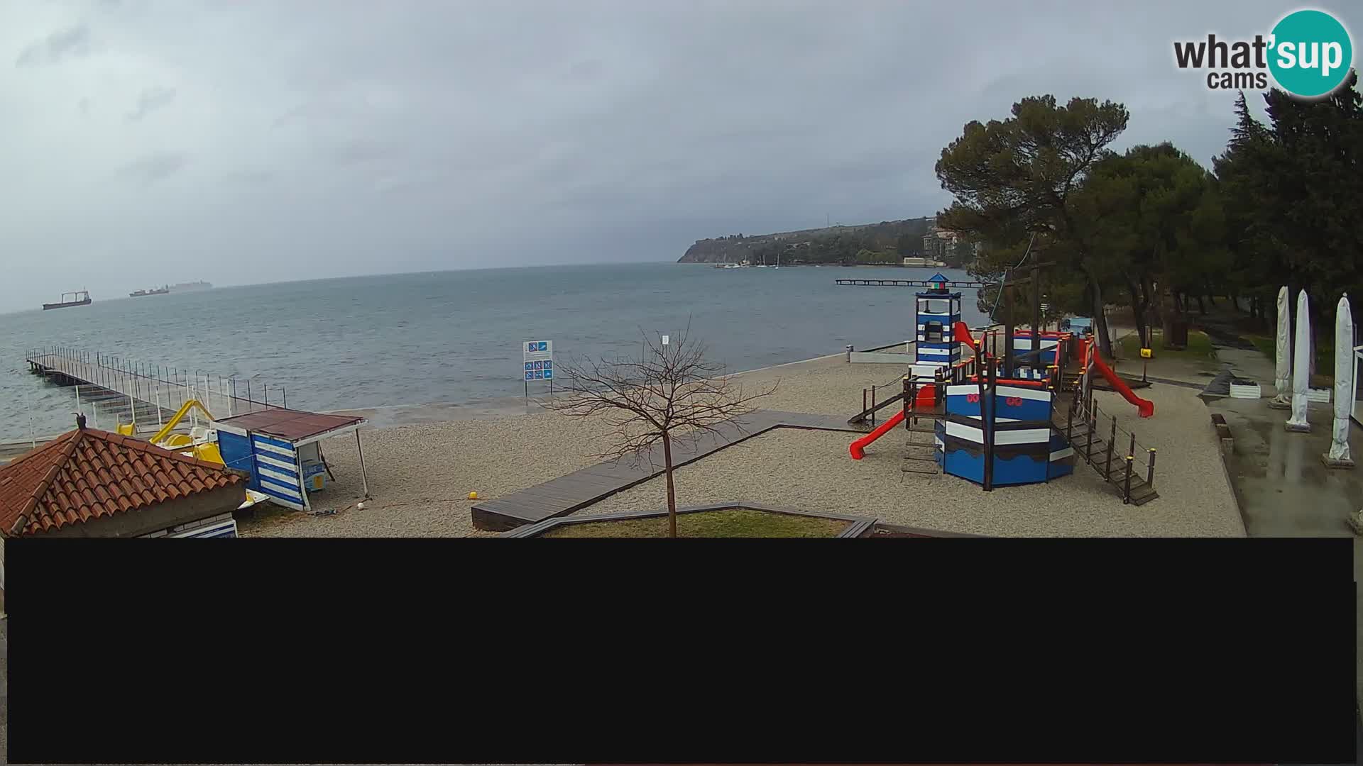 Live webcam Ankaran – Adria Ankaran Hotel & Resort – Slovenia