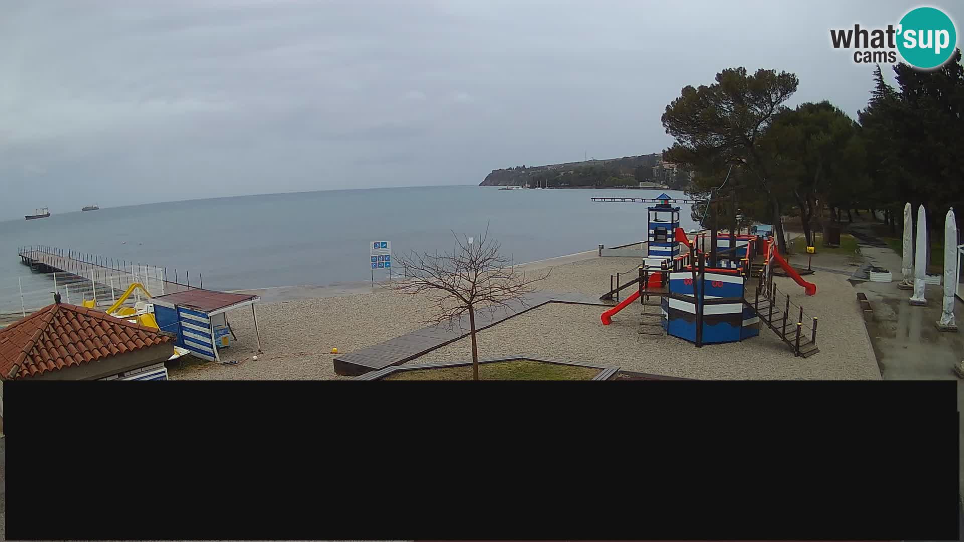 Live webcam Ankaran – Adria Ankaran Hotel & Resort – Slovenia