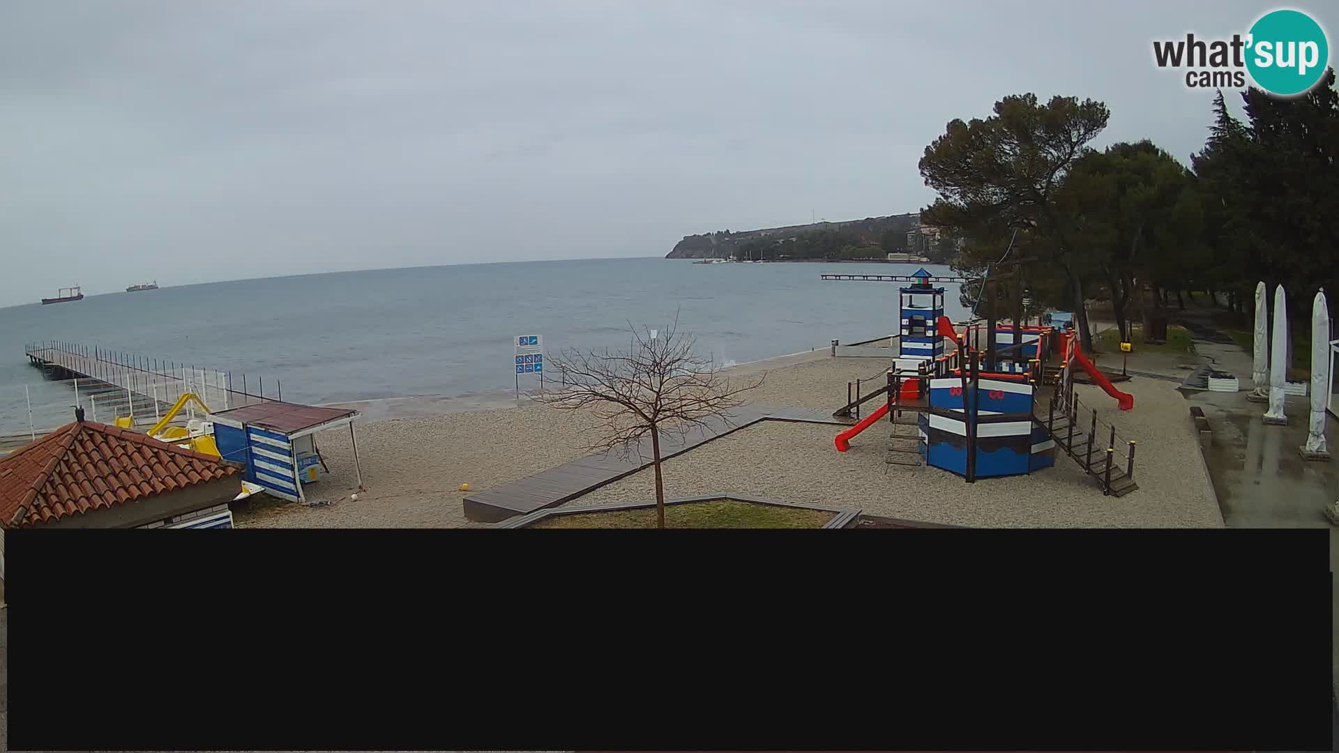 Webcam en direct Ankaran – Adria Ankaran Hotel & Resort – Slovénie