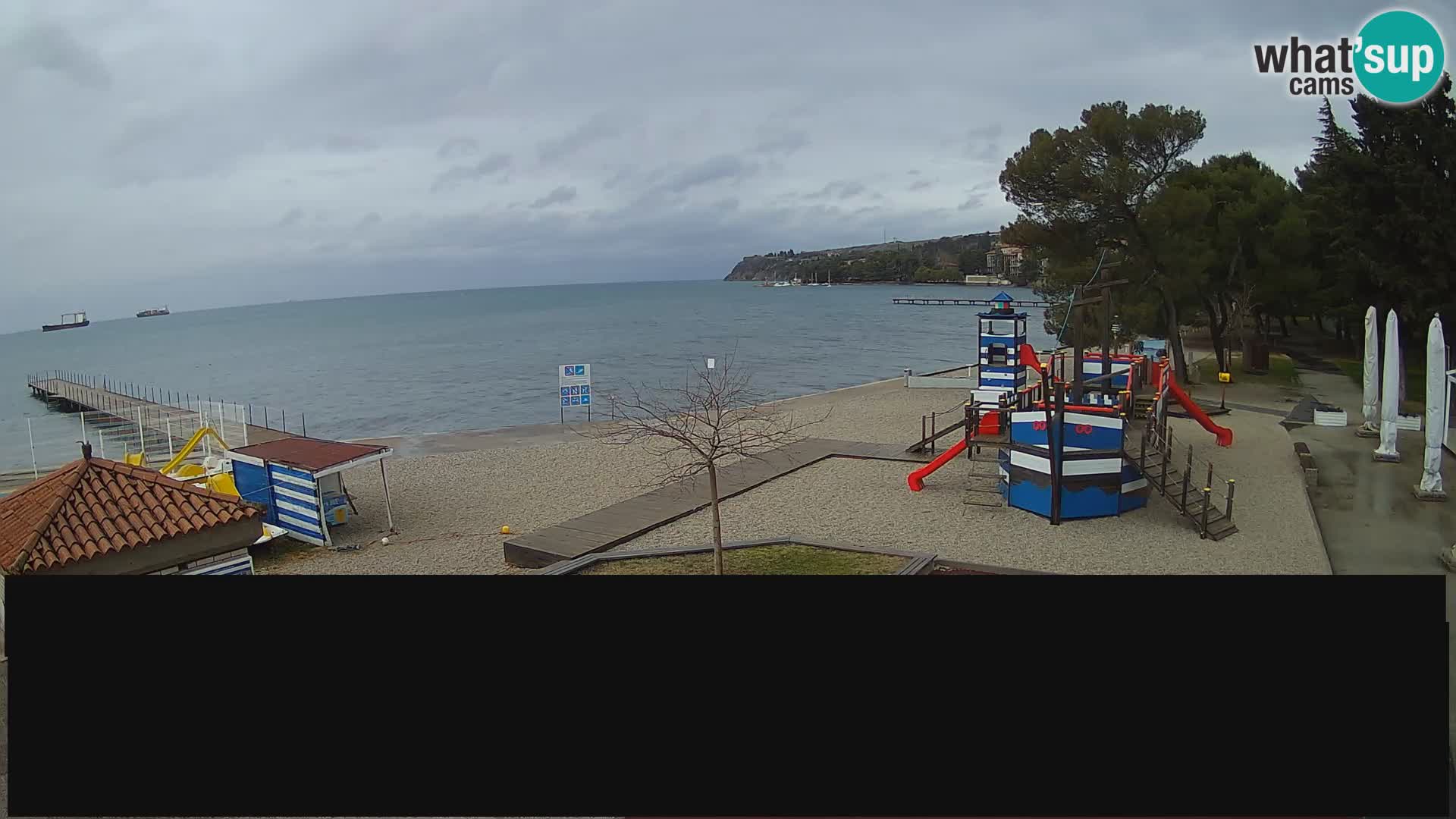 Live webcam Ankaran – Adria Ankaran Hotel & Resort – Slovenia