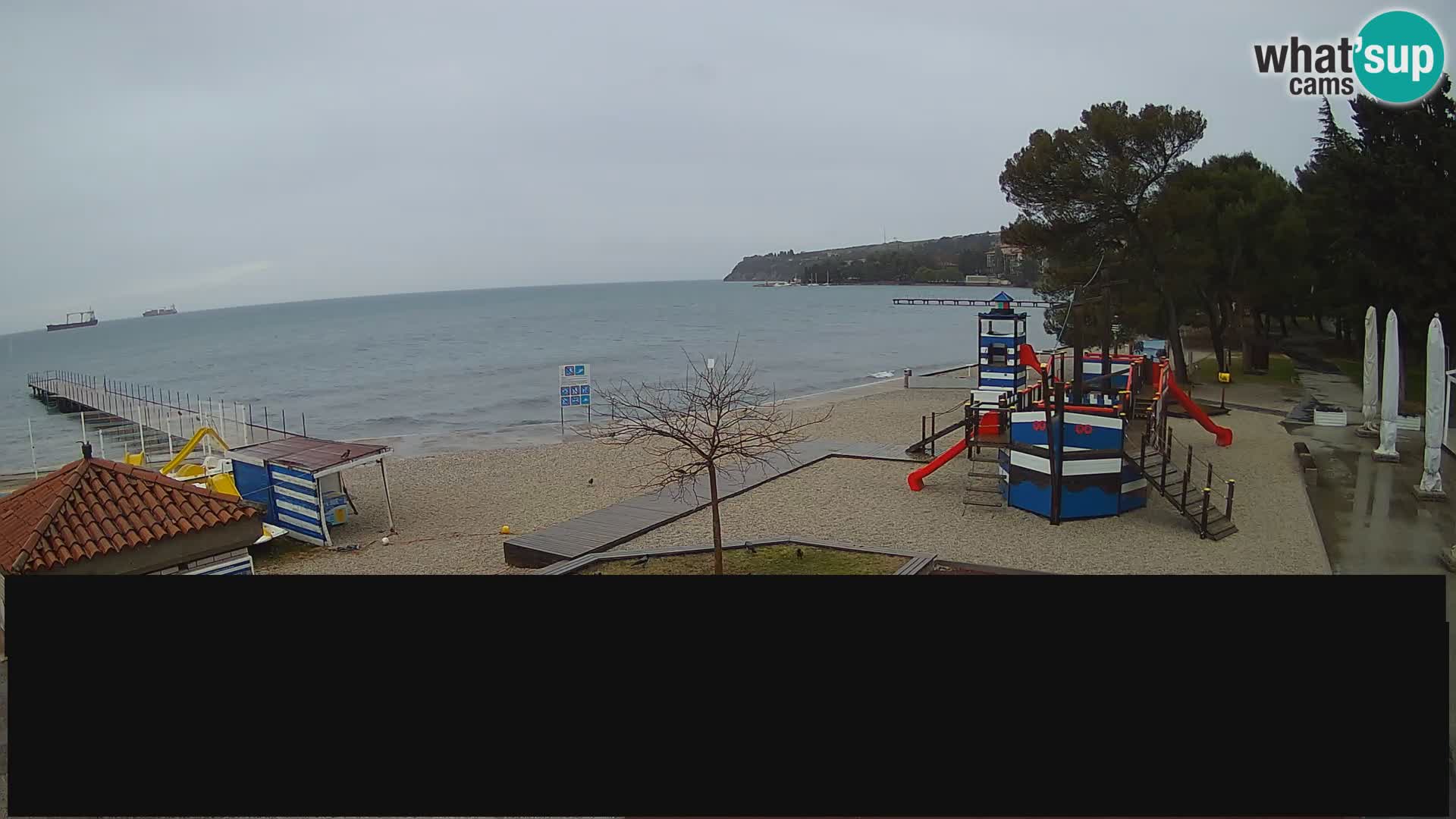 Live webcam Ankaran – Adria Ankaran Hotel & Resort – Slovenia