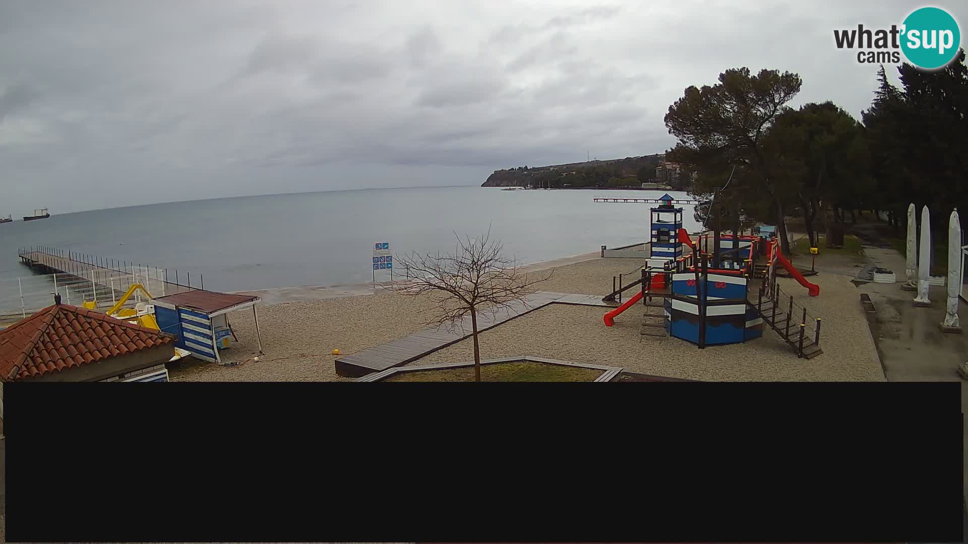 Webcam en direct Ankaran – Adria Ankaran Hotel & Resort – Slovénie