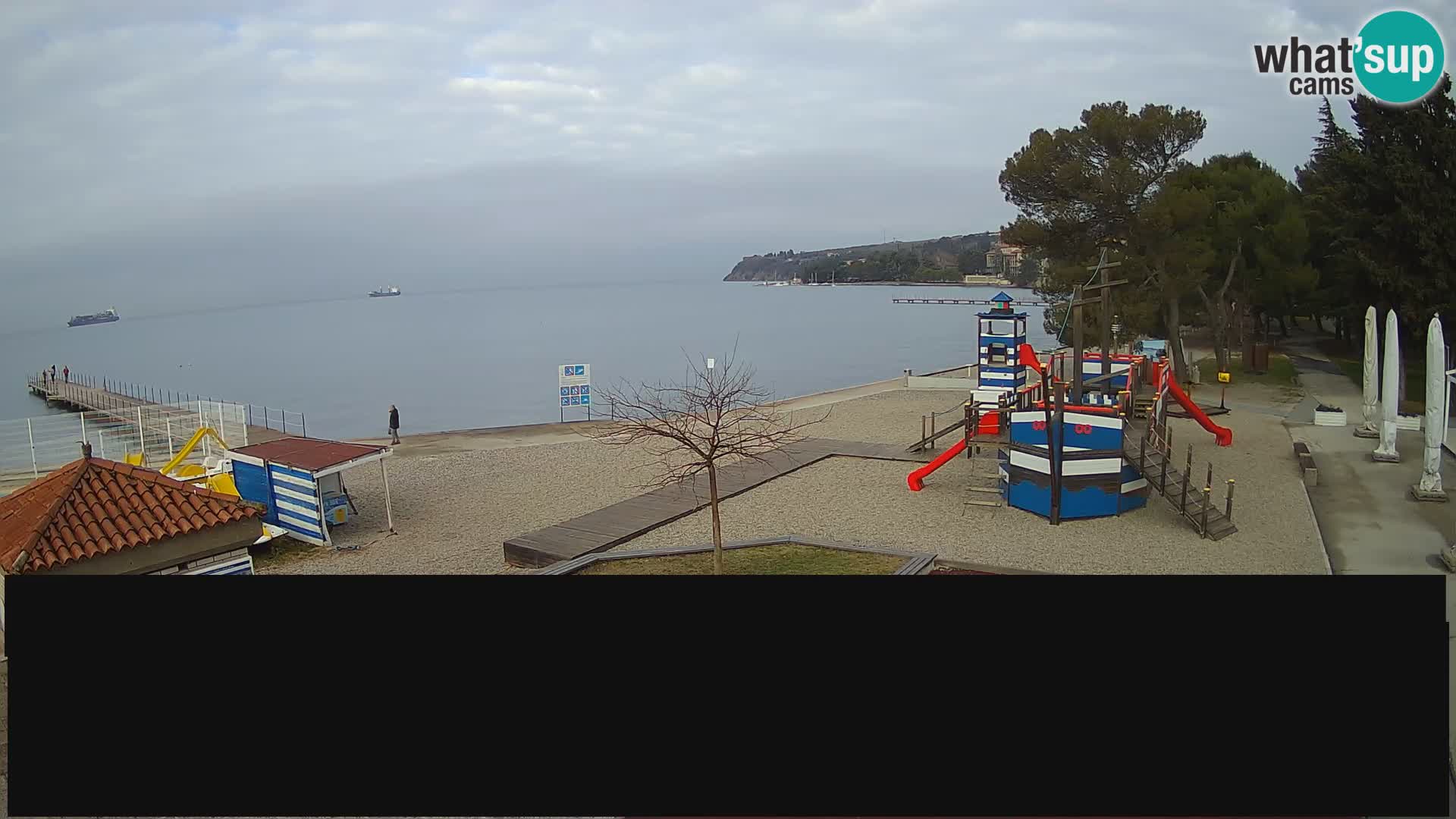 Live webcam Ankaran – Adria Ankaran Hotel & Resort – Slovenia