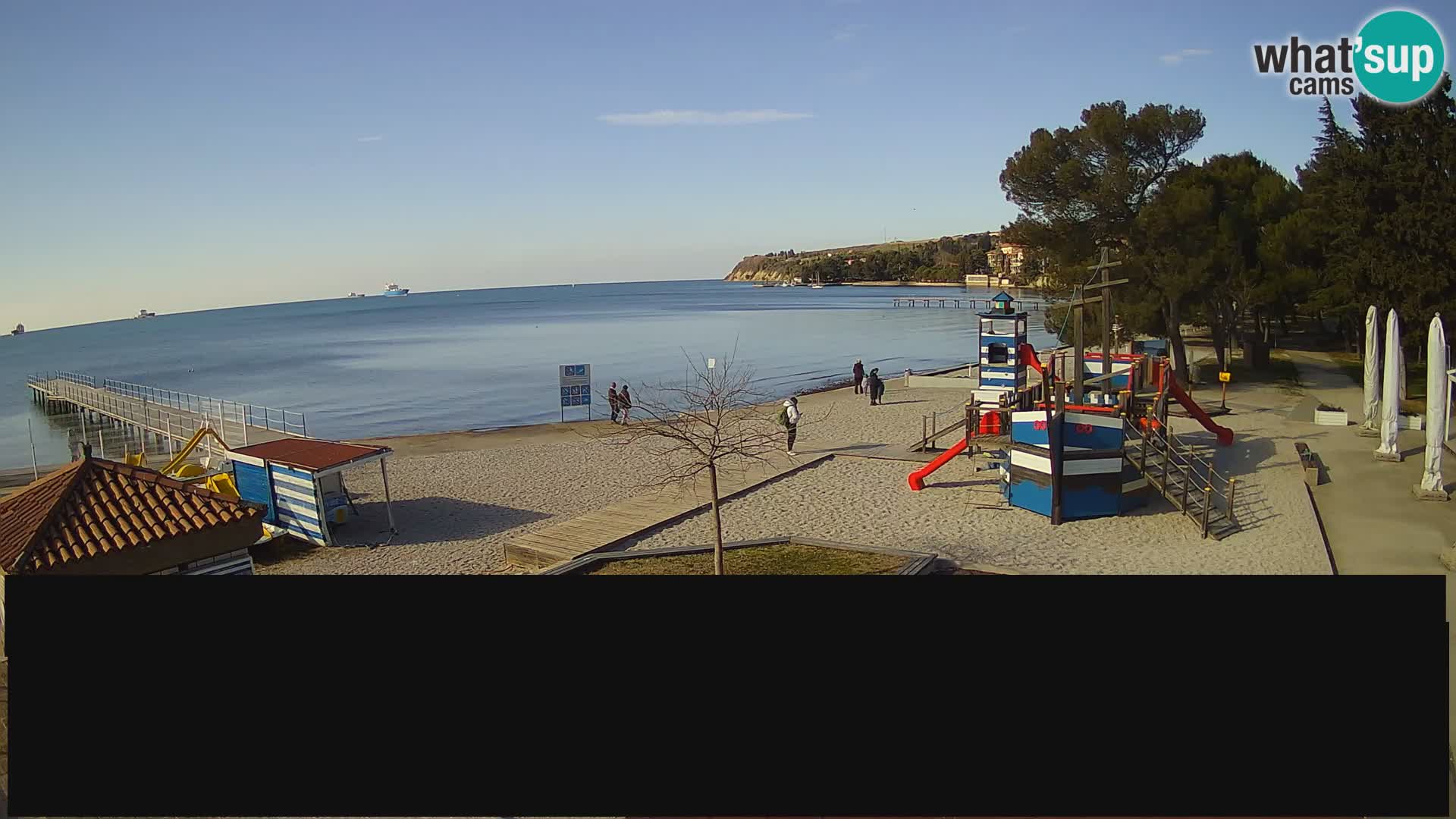 Webcam en direct Ankaran – Adria Ankaran Hotel & Resort – Slovénie