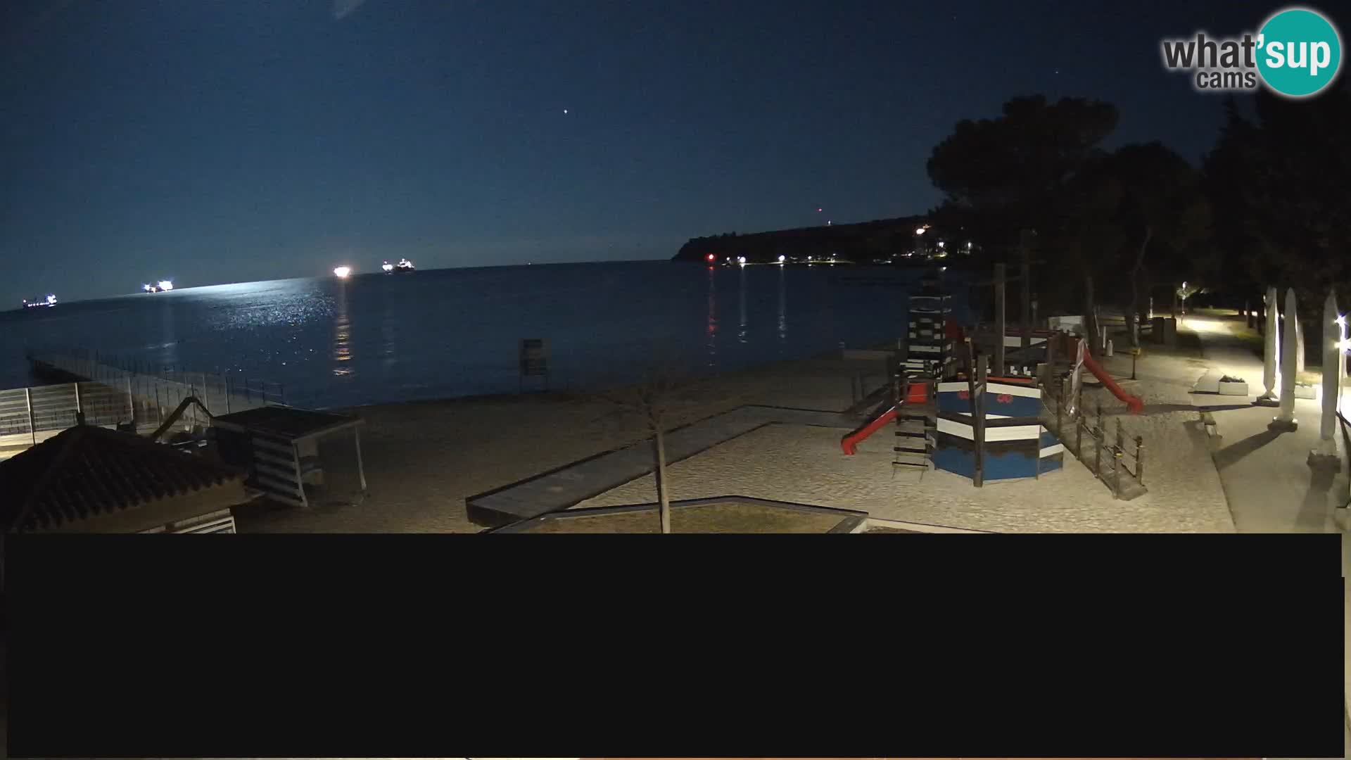 Web kamera uživo Ankaran – Adria Ankaran Hotel & Resort – Slovenija