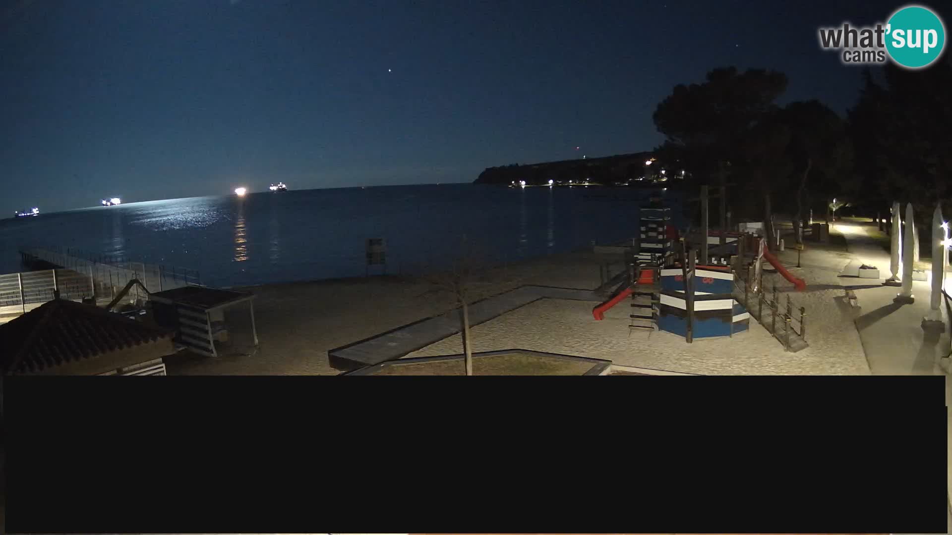 Cámara web en vivo Ankaran – Adria Ankaran Hotel & Resort – Eslovenia